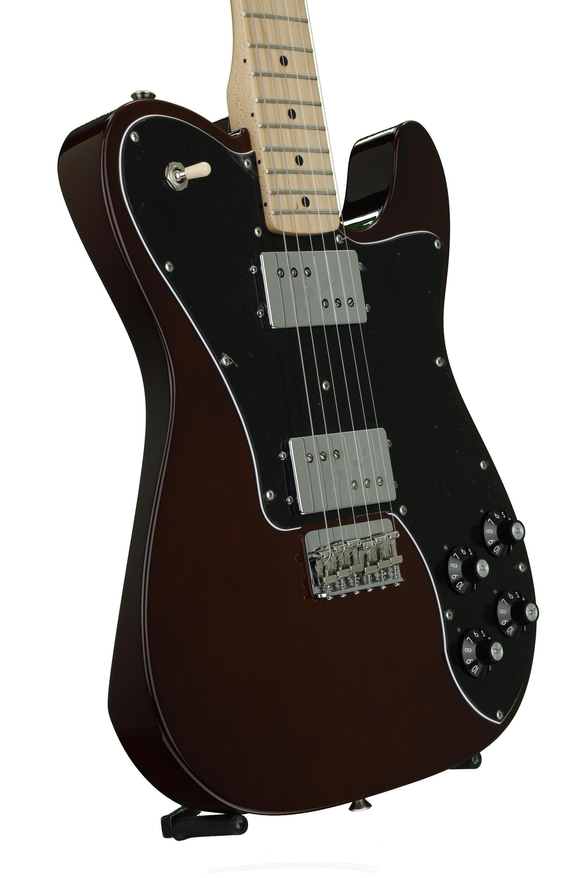Fender '72 Telecaster Deluxe - Walnut Stain with Maple