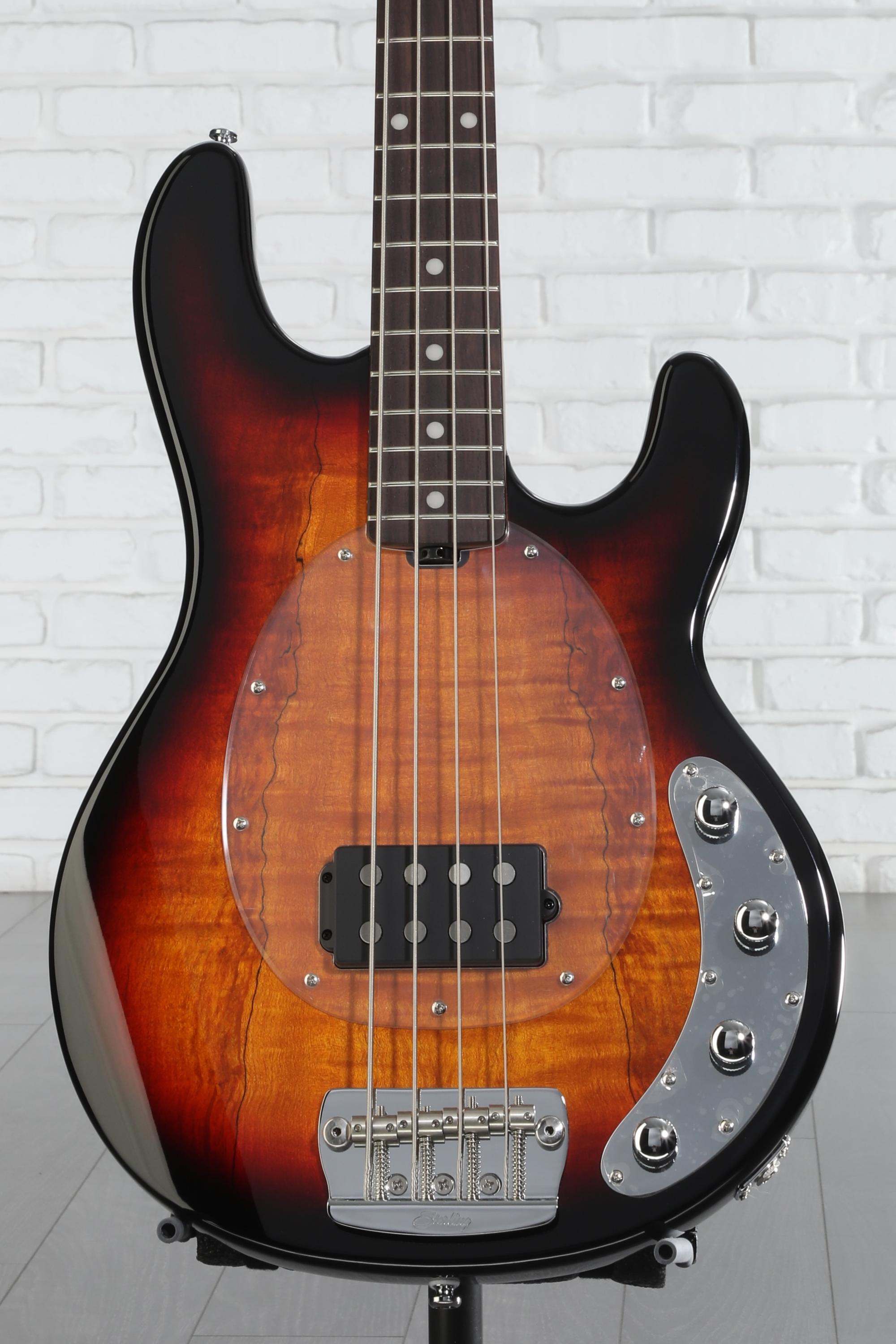 Sterling by MUSICMAN Ray34FM チェリーサンバースト Sterling by musicman Stingray Ray34FM (RW) - heritage cherry burst