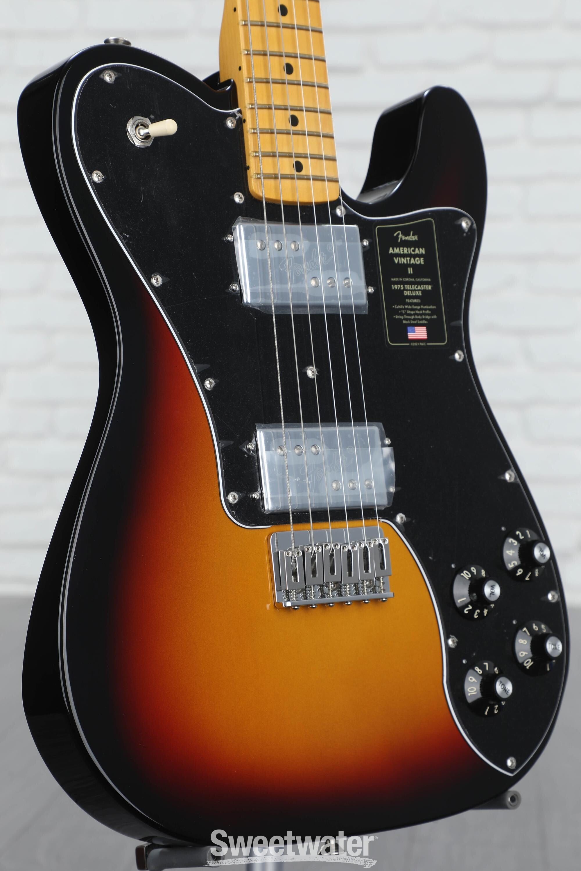 Fender American Vintage II 1975 Telecaster Deluxe Electric Guitar