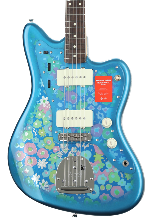 Fender Japan  Jazzmaster Blue Flowerギター