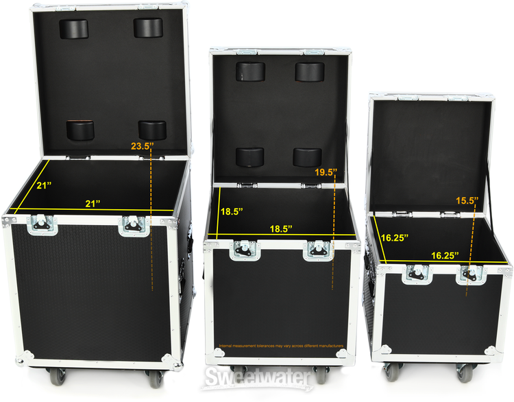 ProX XS-UTL49 PKG3 Utility Storage ATA Road Case Pack - 3 ProX XS-UTL49 PKG3 Utility Storage ATA Road Case Pack - 3