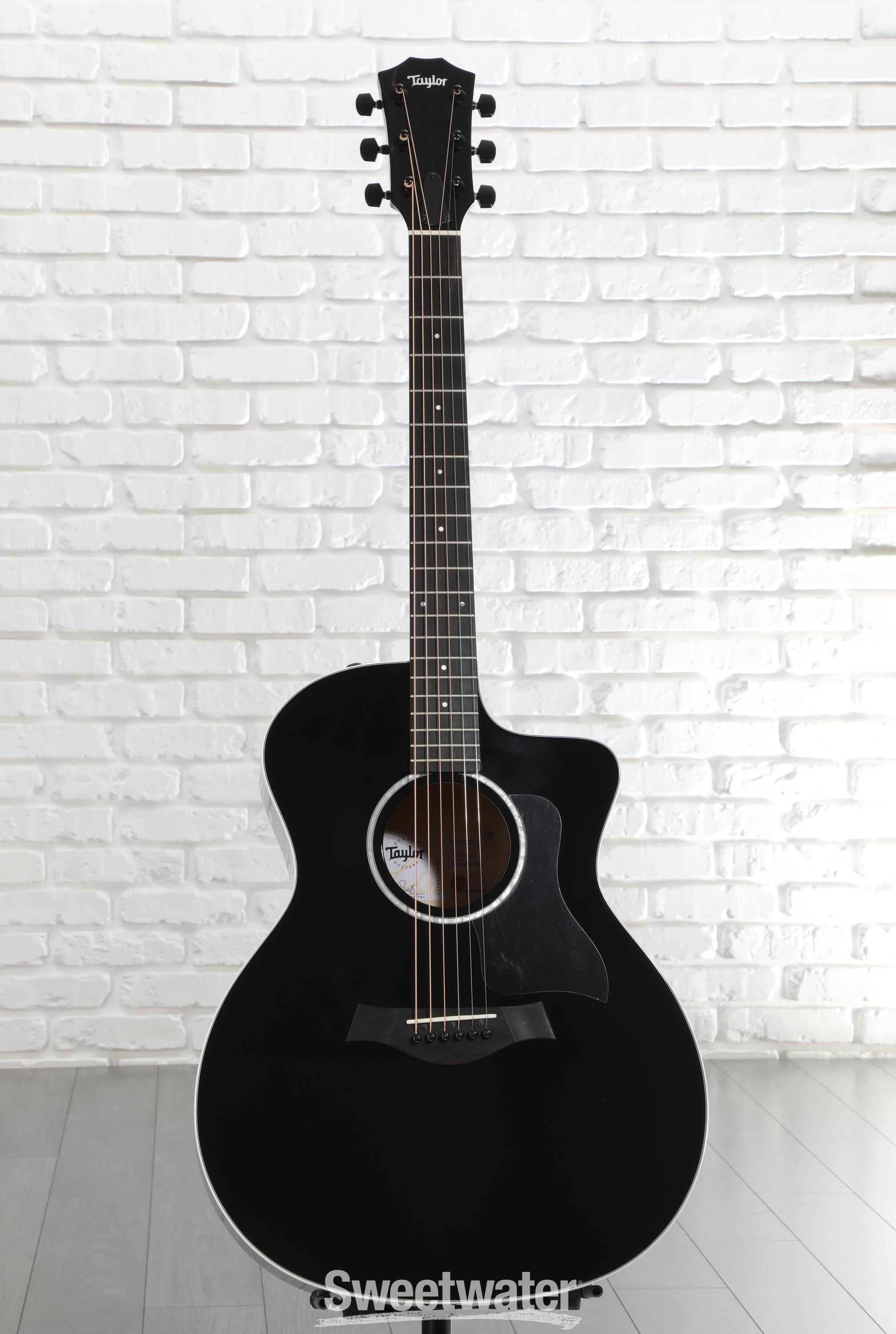 Taylor 214ce Plus Acoustic-electric Guitar - Black | Sweetwater