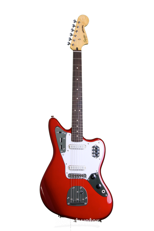 Squier Vintage Modified Jaguar - Candy Apple Red | Sweetwater