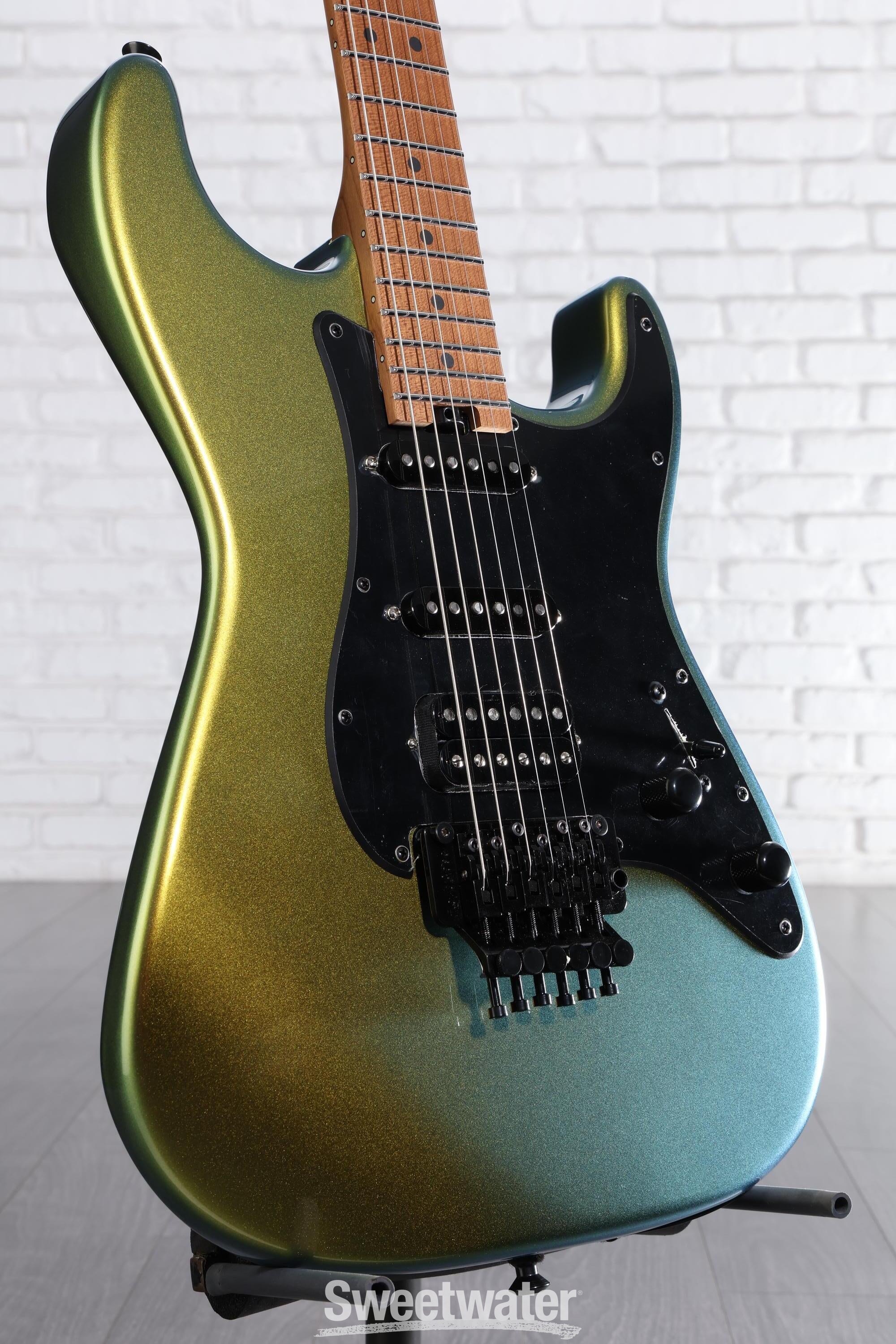 Photo of Jackson Custom Shop So-Cal HSS Electric Guitar - Acapulco Gold