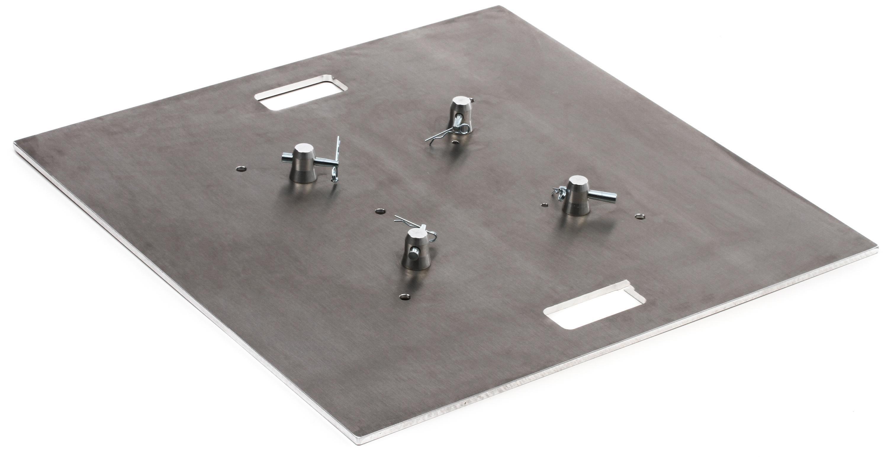 Photo of Global Truss Base Plate 30x30A 30x30-inch Aluminum Base Plate for F34 Truss