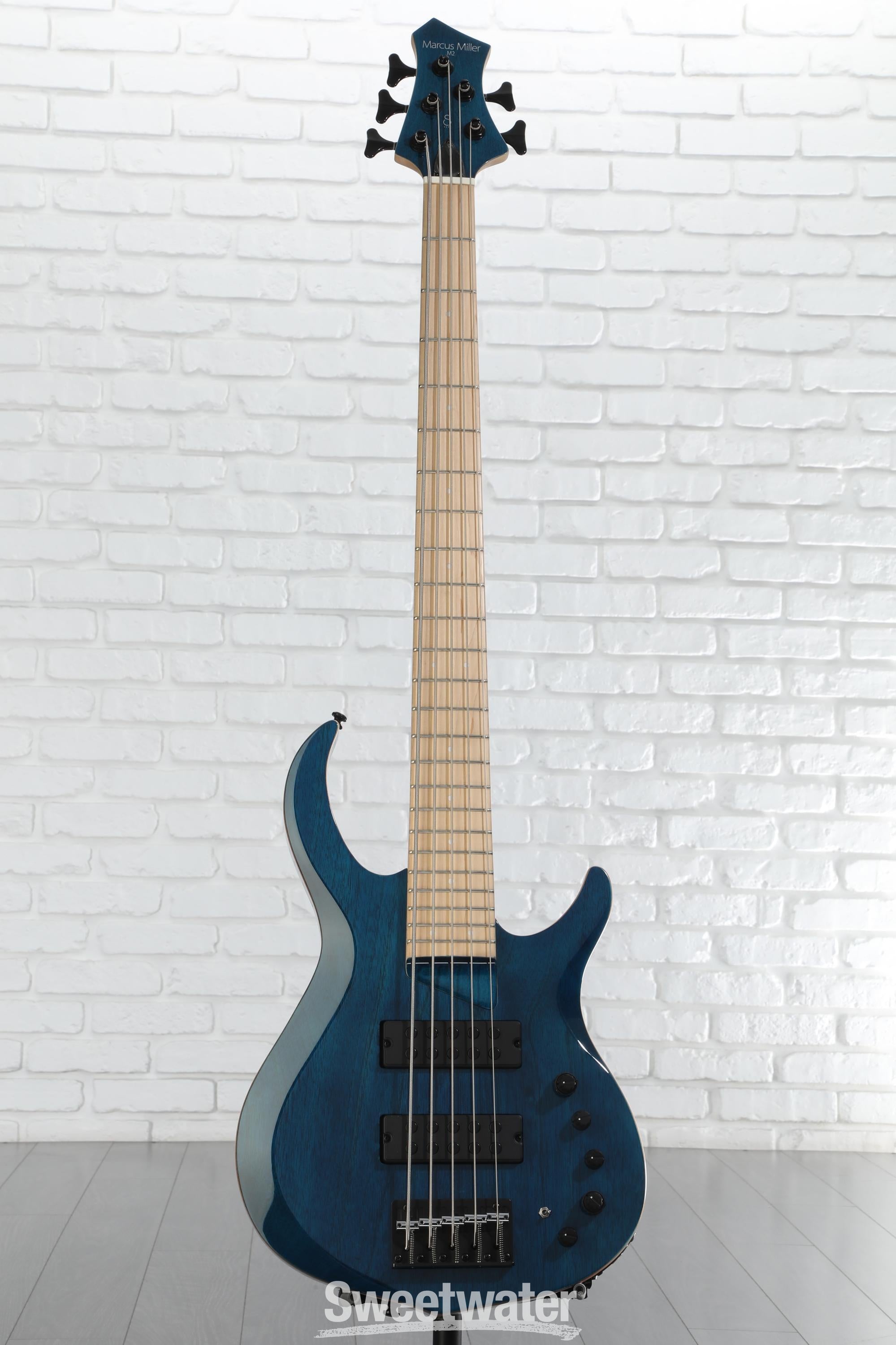 Sire Marcus Miller M2 5-string Bass Guitar - Transparent