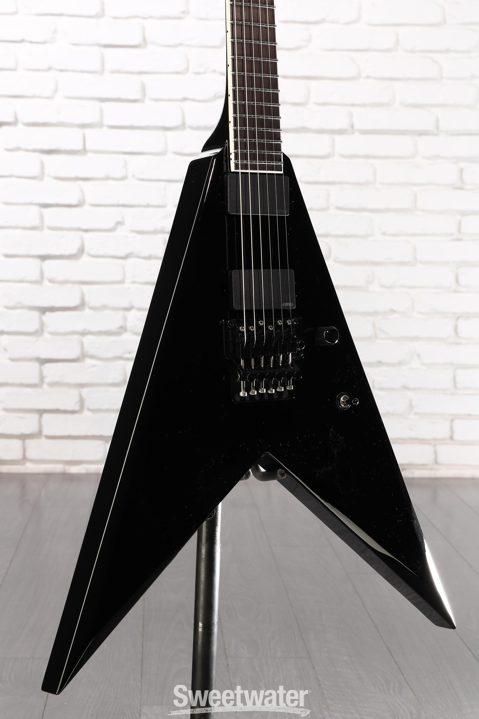 Photo of ESP LTD Deluxe NV-1000 Electric Guitar - Black