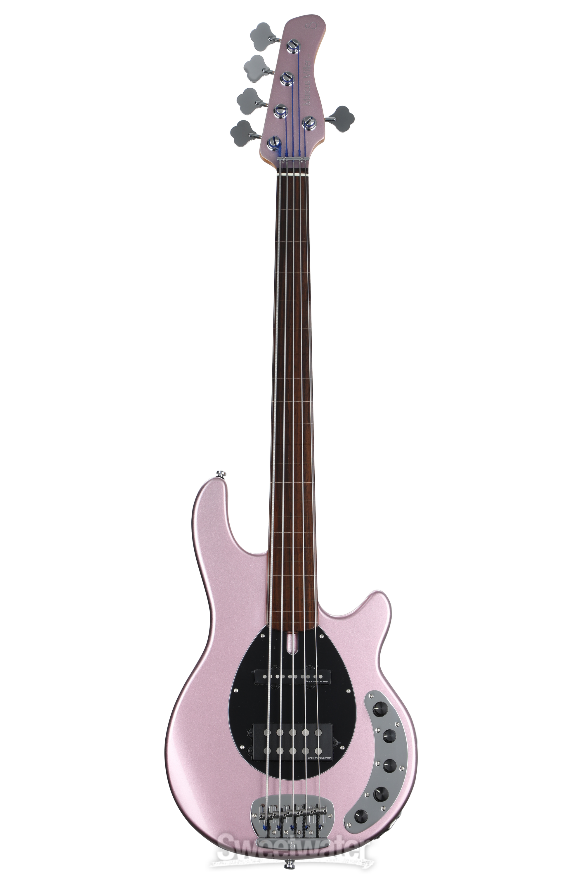 Sire Marcus Miller Z7 5-string Fretless Bass Guitar - Burgundy