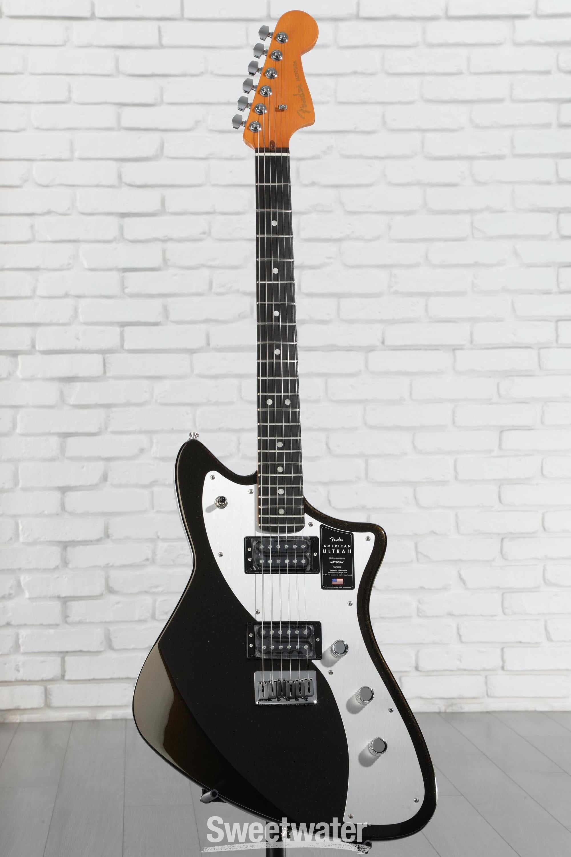 Fender American Ultra II Meteora Electric Guitar - Texas Tea