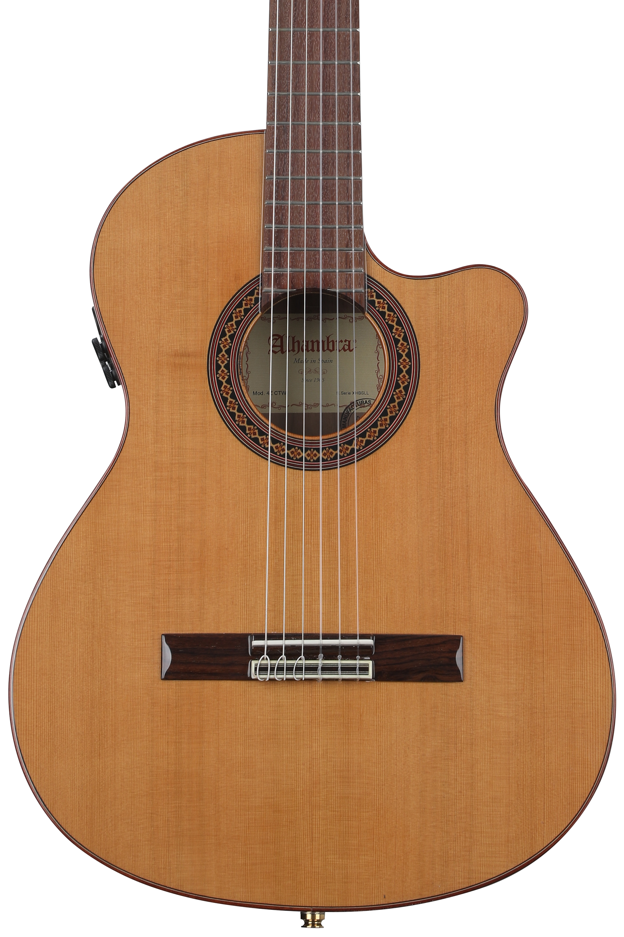 Alhambra 4 Z CTW Student Acoustic-electric Nylon-string Classical Guitar - Natural