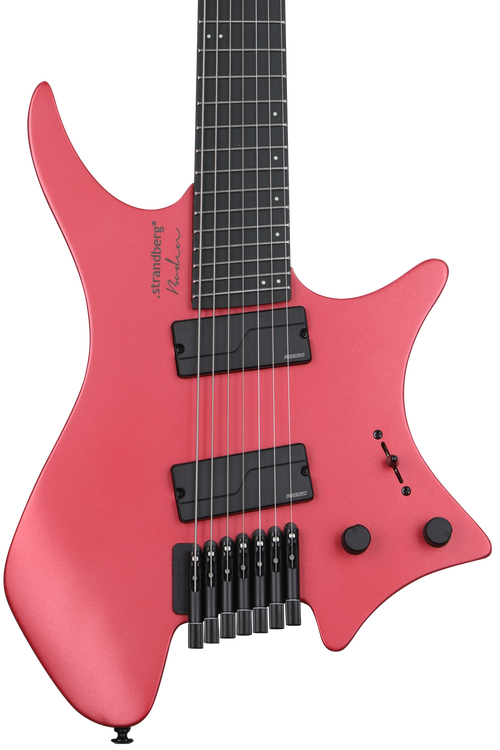 Strandberg Boden Metal NX 7 Electric Guitar - Blood Red | Sweetwater