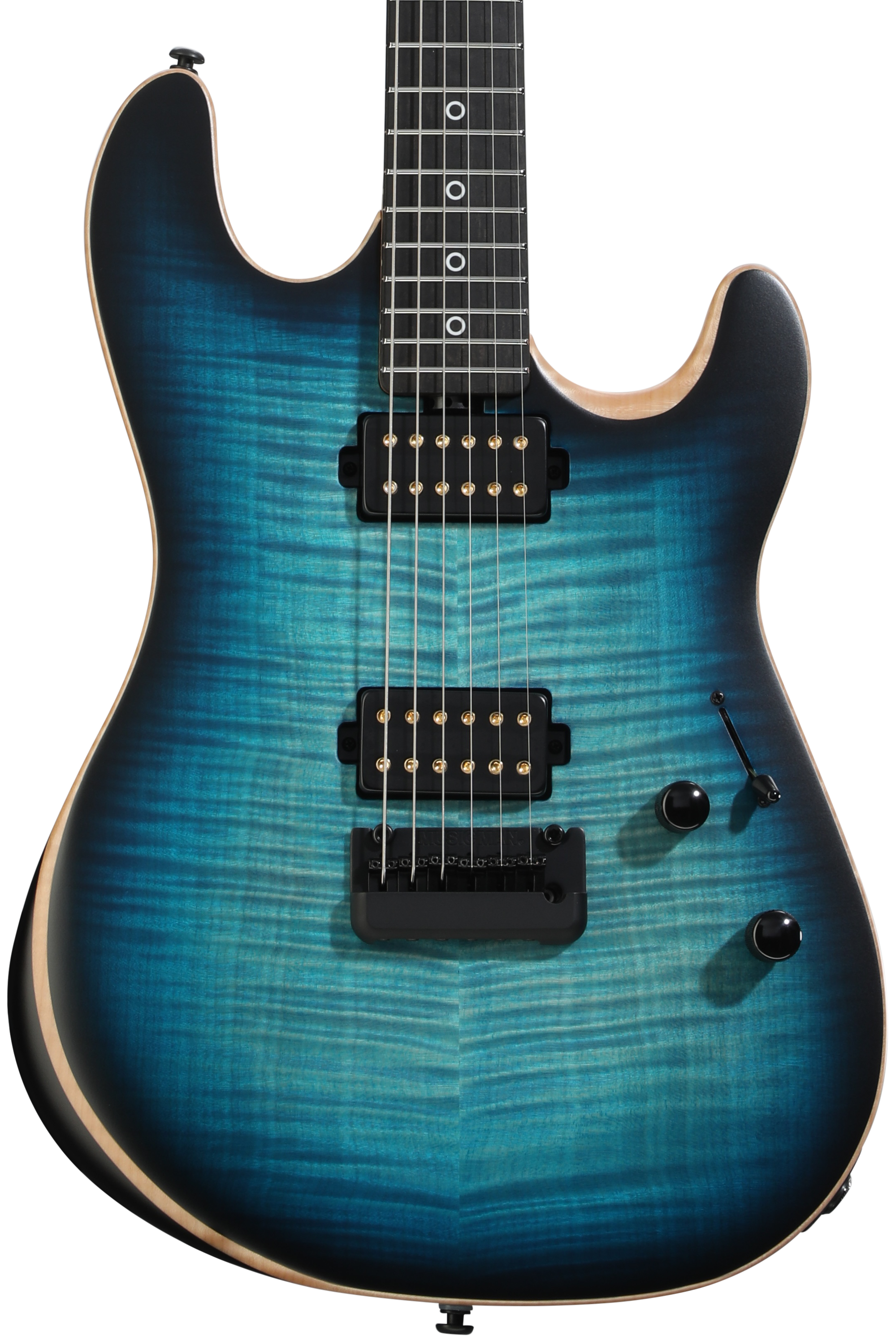 Ernie Ball Music Man BFR John Petrucci 7 - Island Burst Koa