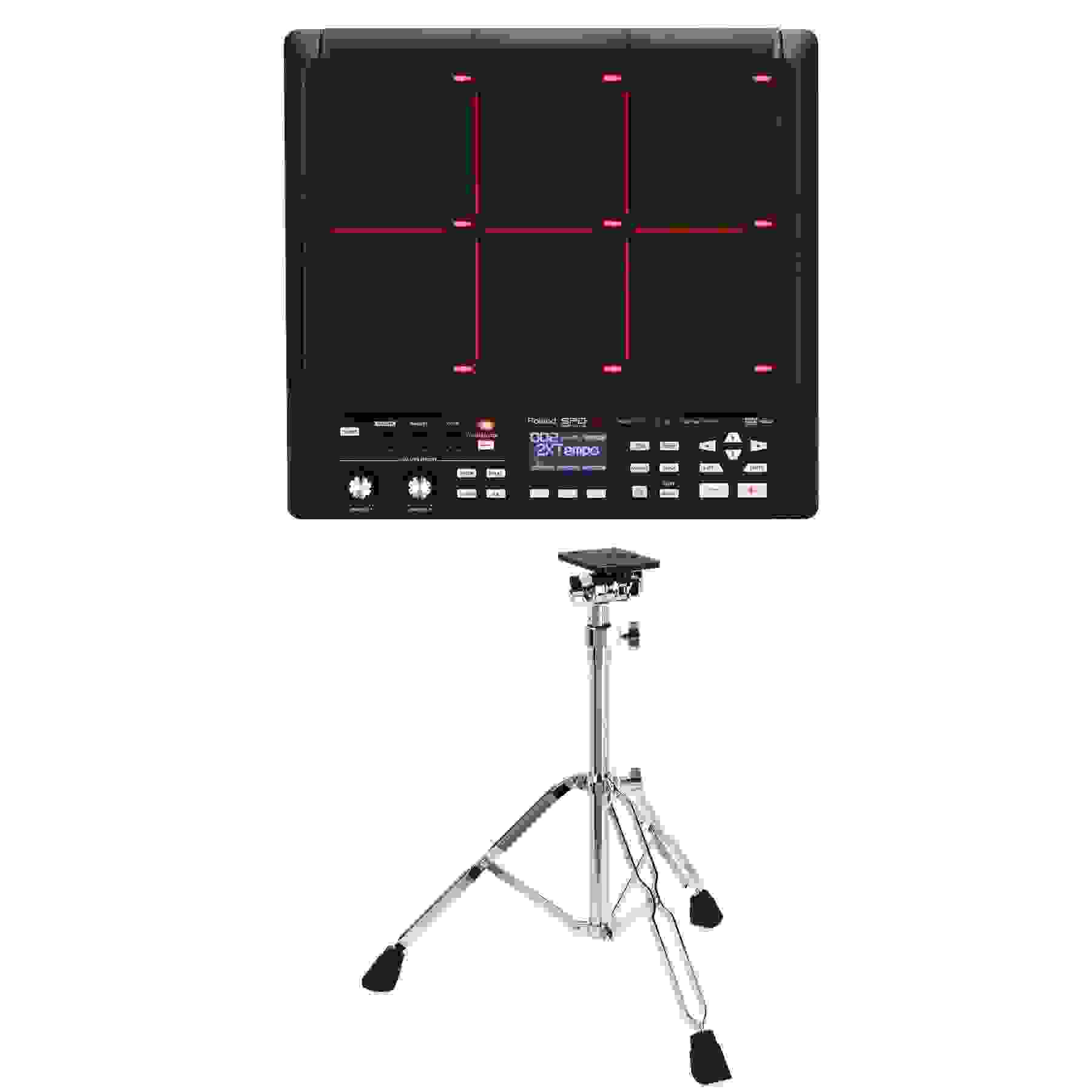 Roland SPD-SX Sampling Percussion Pad and PDS-20 Stand