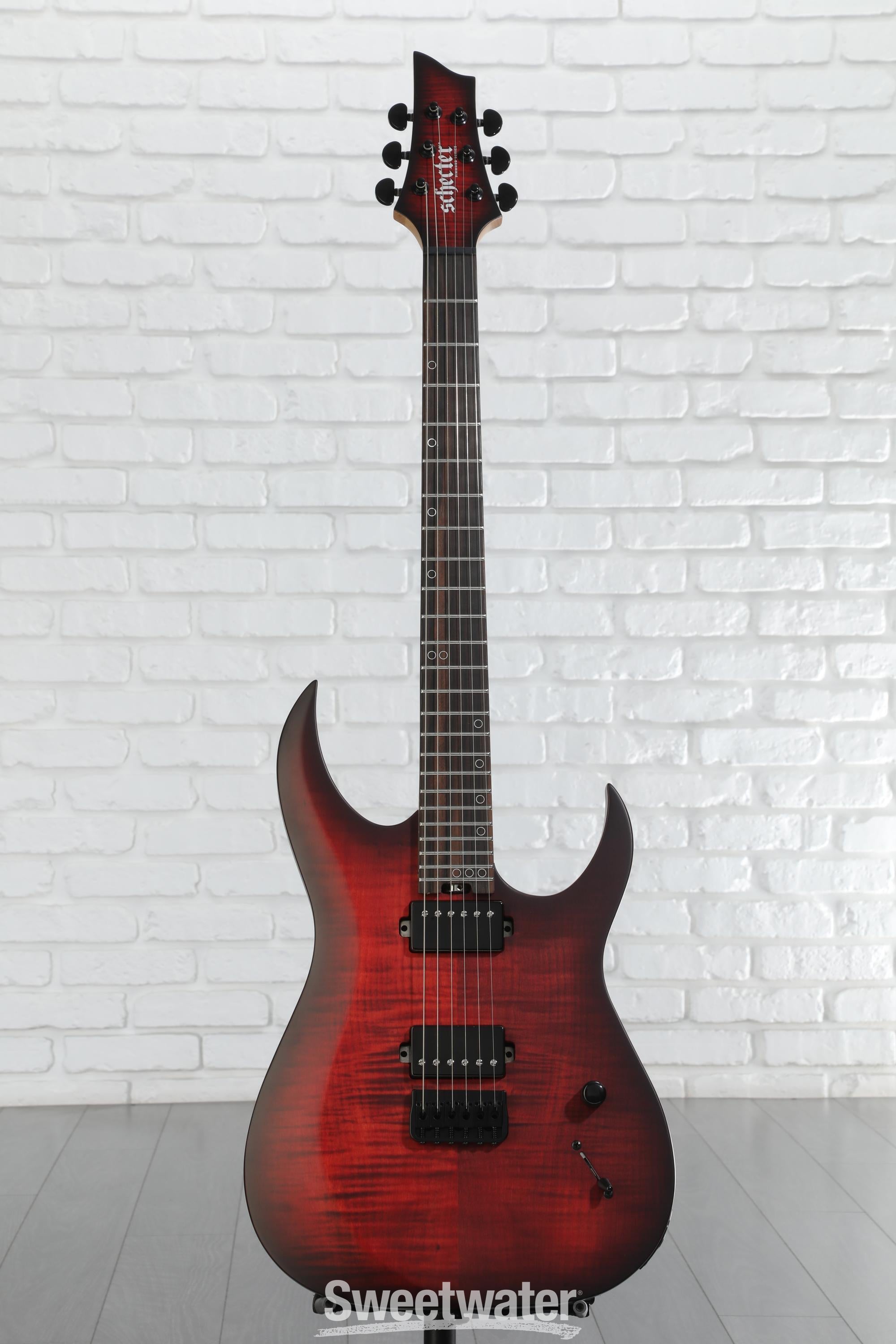 Schecter Sunset-6 Extreme Electric Guitar - Scarlet Burst