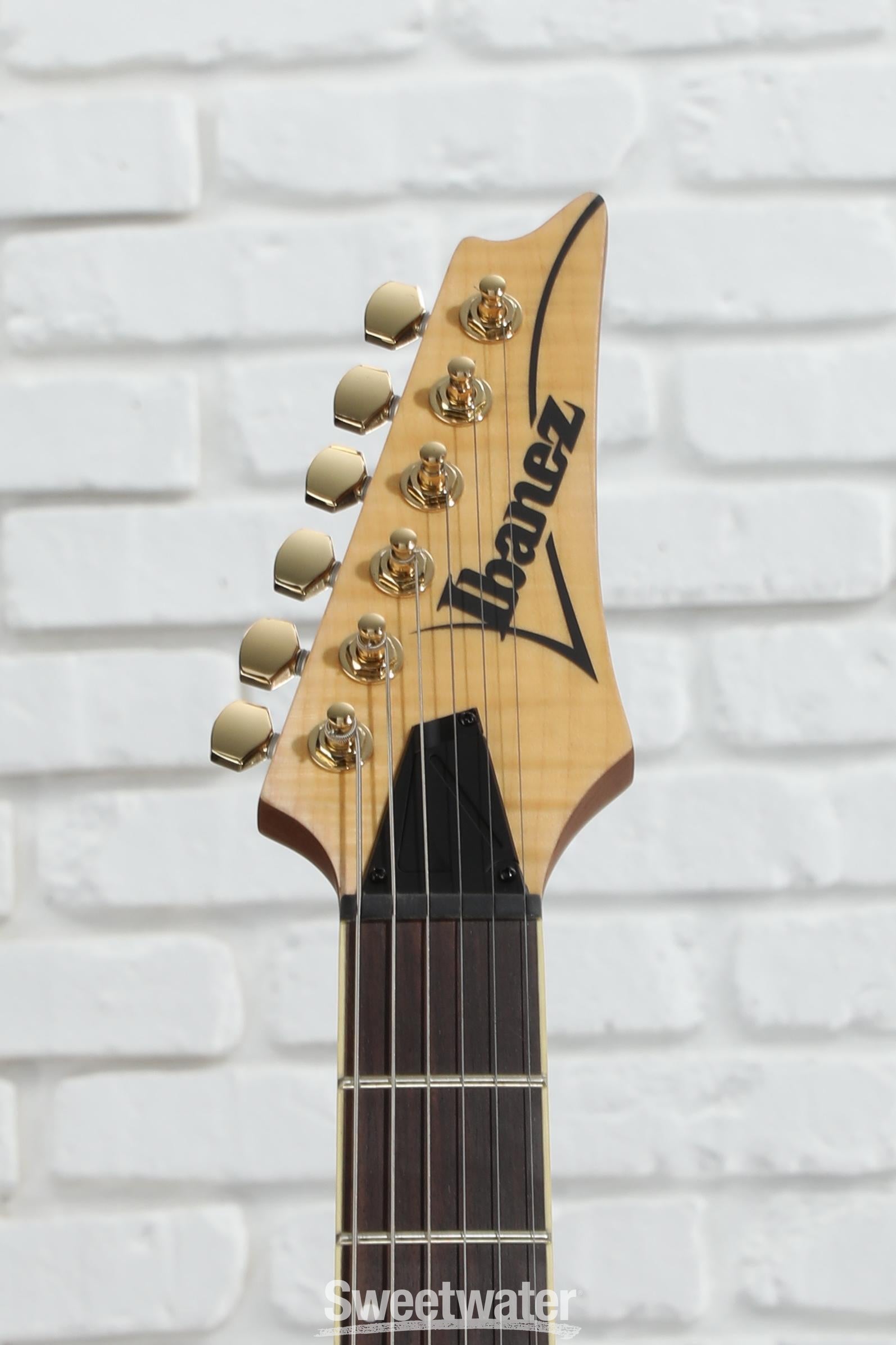 Ibanez Standard SEW761FM Electric Guitar - Natural Flat | Sweetwater