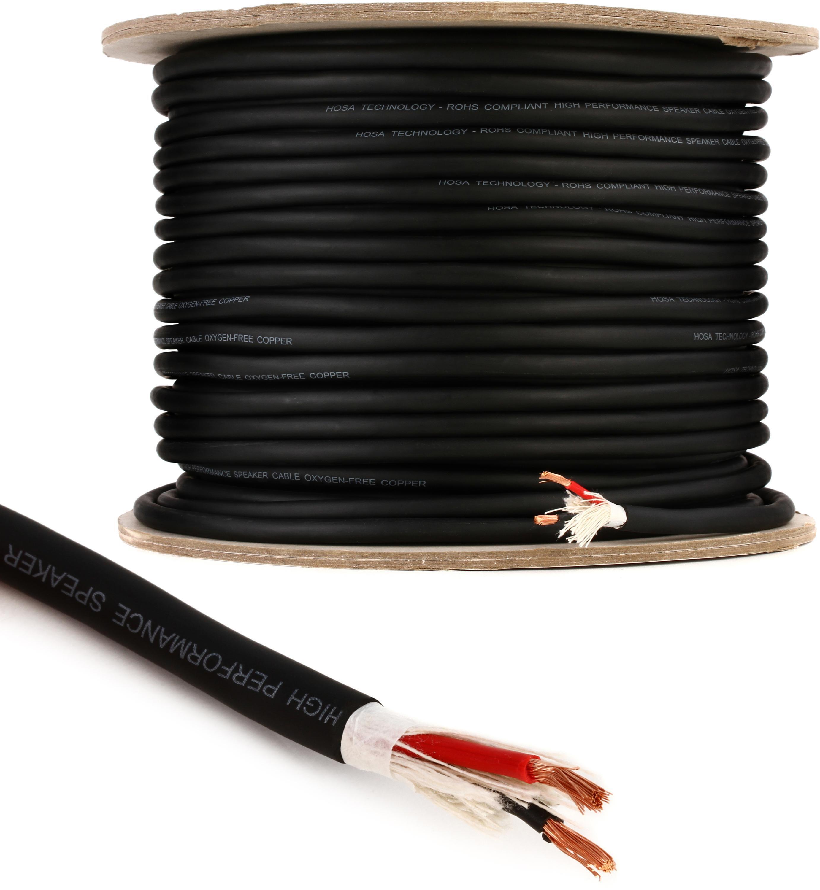 Hosa SKJ-400 Bulk Speaker Wire 14AWG x 2OFC - 250 foot Spool