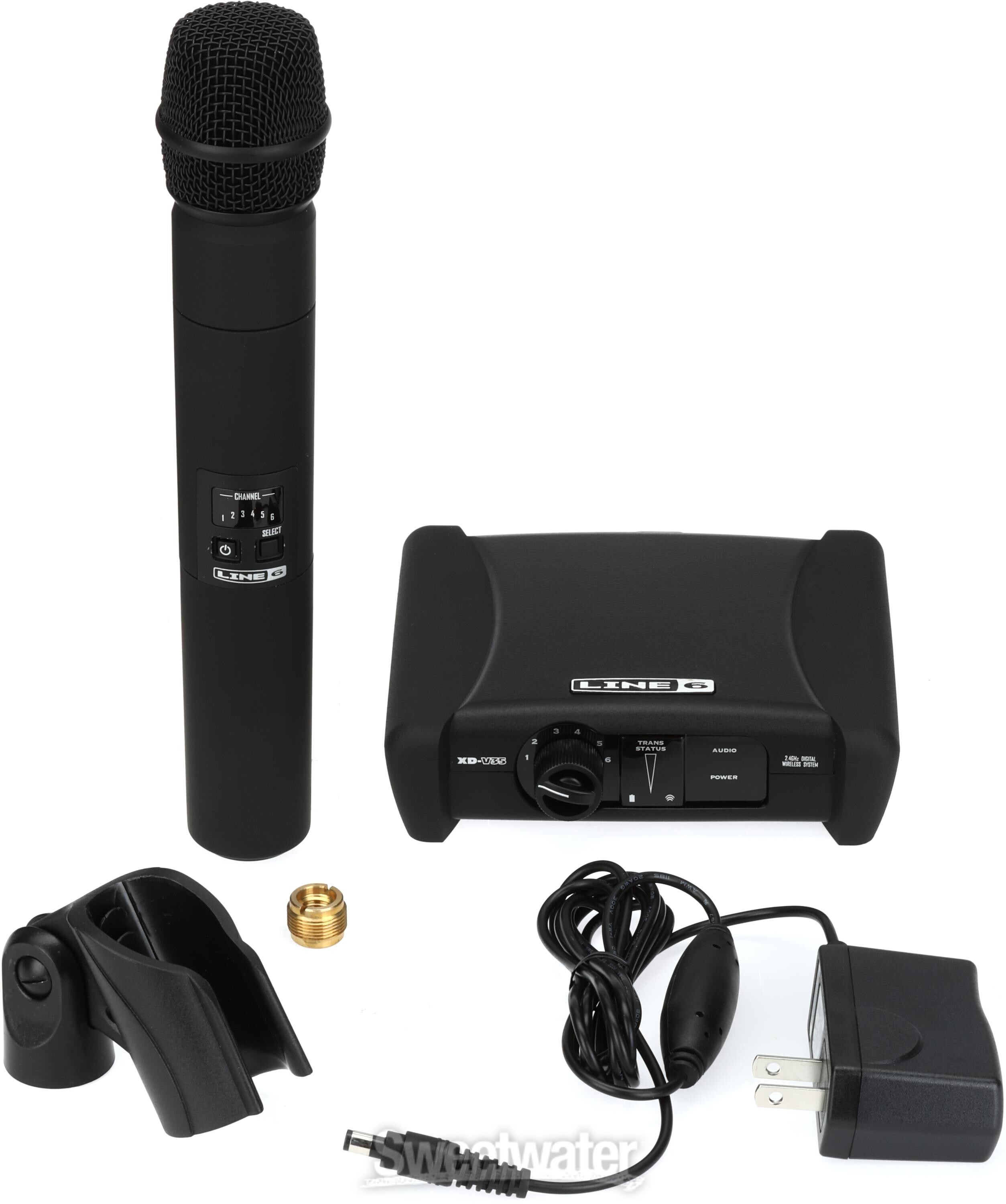 Line 6 XD V35 Digital Wireless Handheld Microphone System Sweetwater