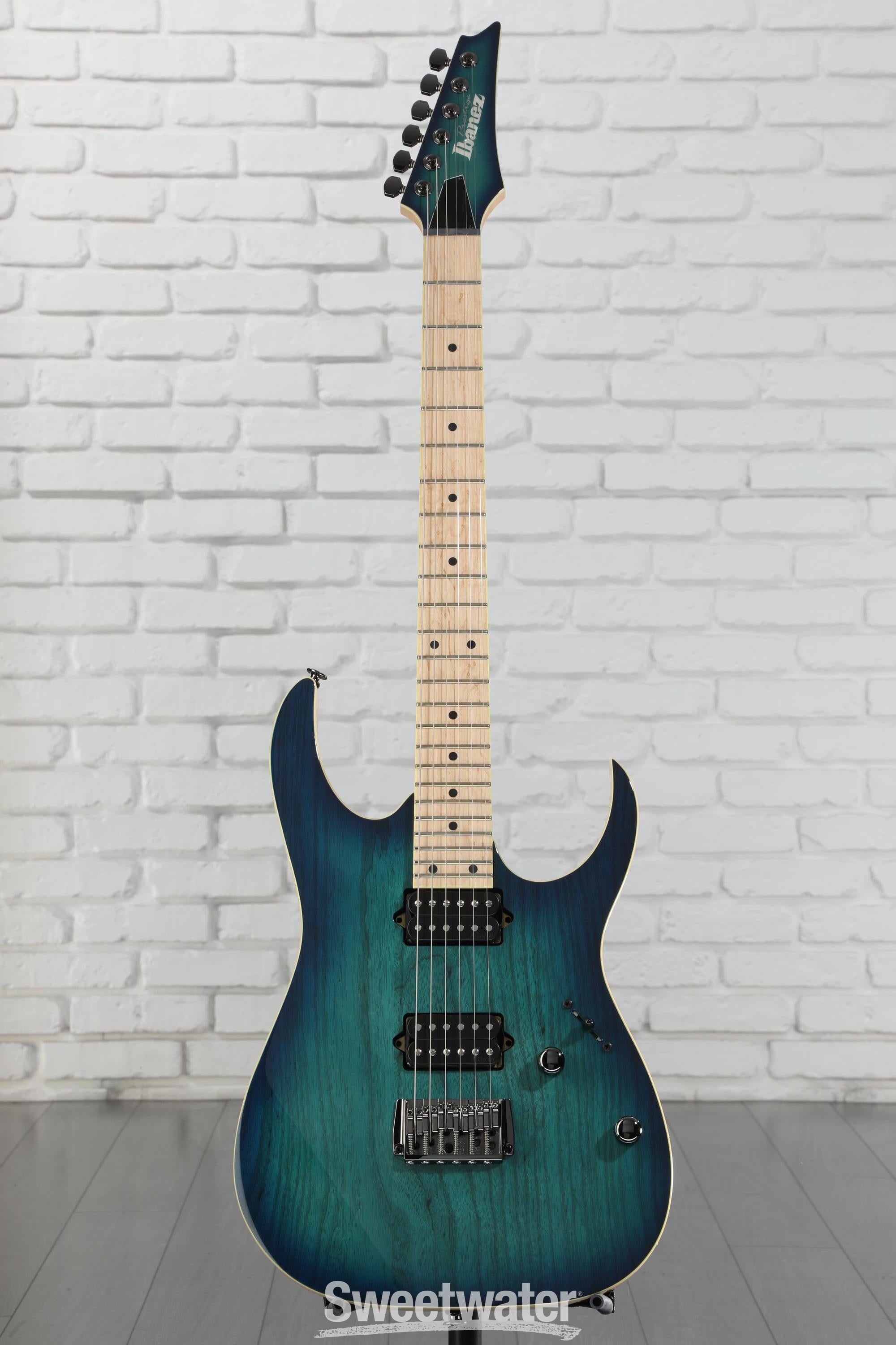 Ibanez Prestige RG652AHMFX - Nebula Green Burst | Sweetwater