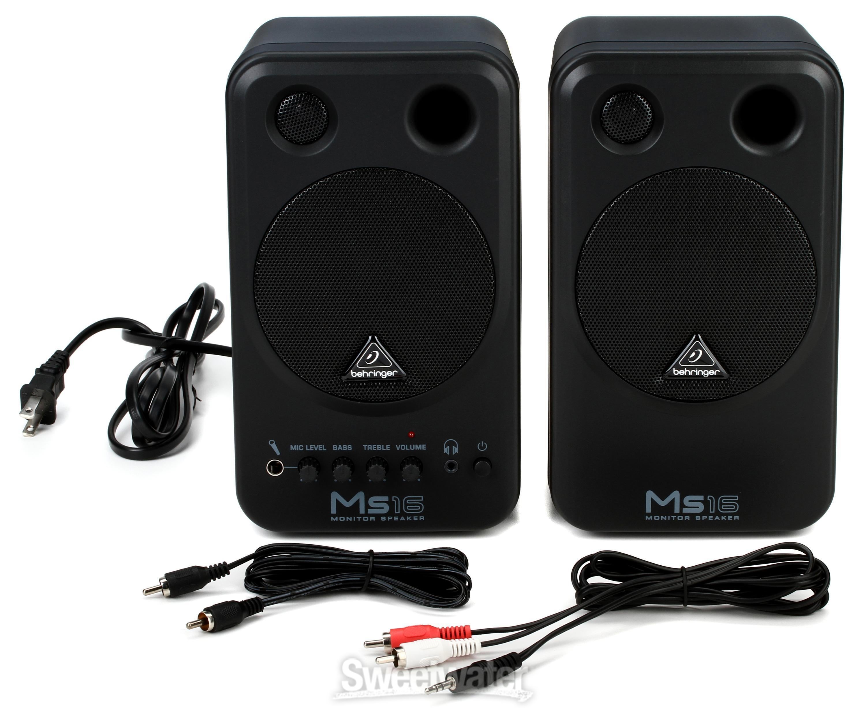 Behringer MS16 16-watt Powered Monitor System | Sweetwater