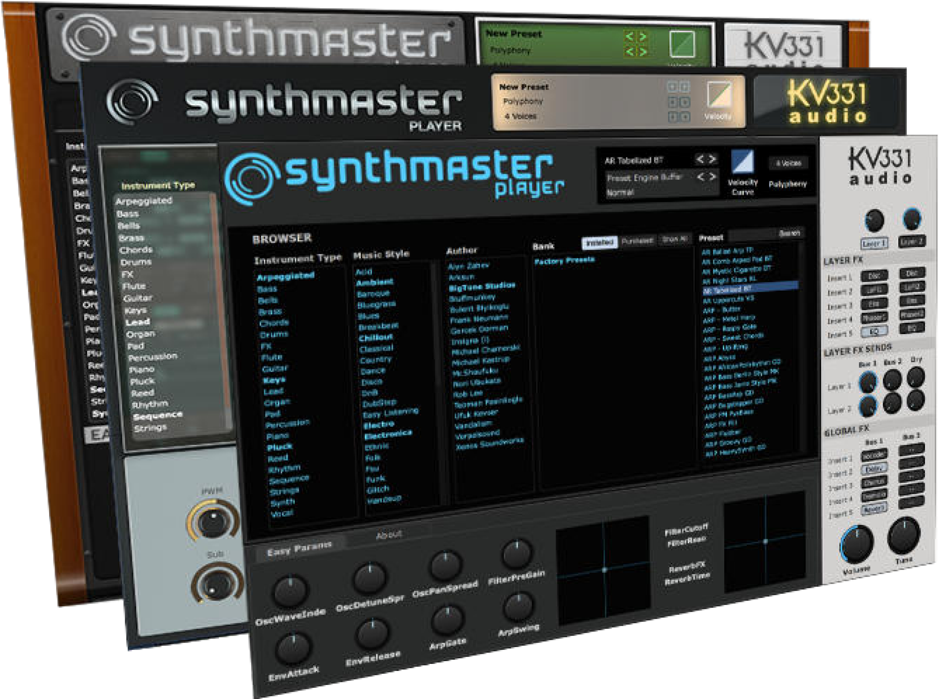 Grab KV331 Audio Synthmaster 2 Player synth plugin for FREE with