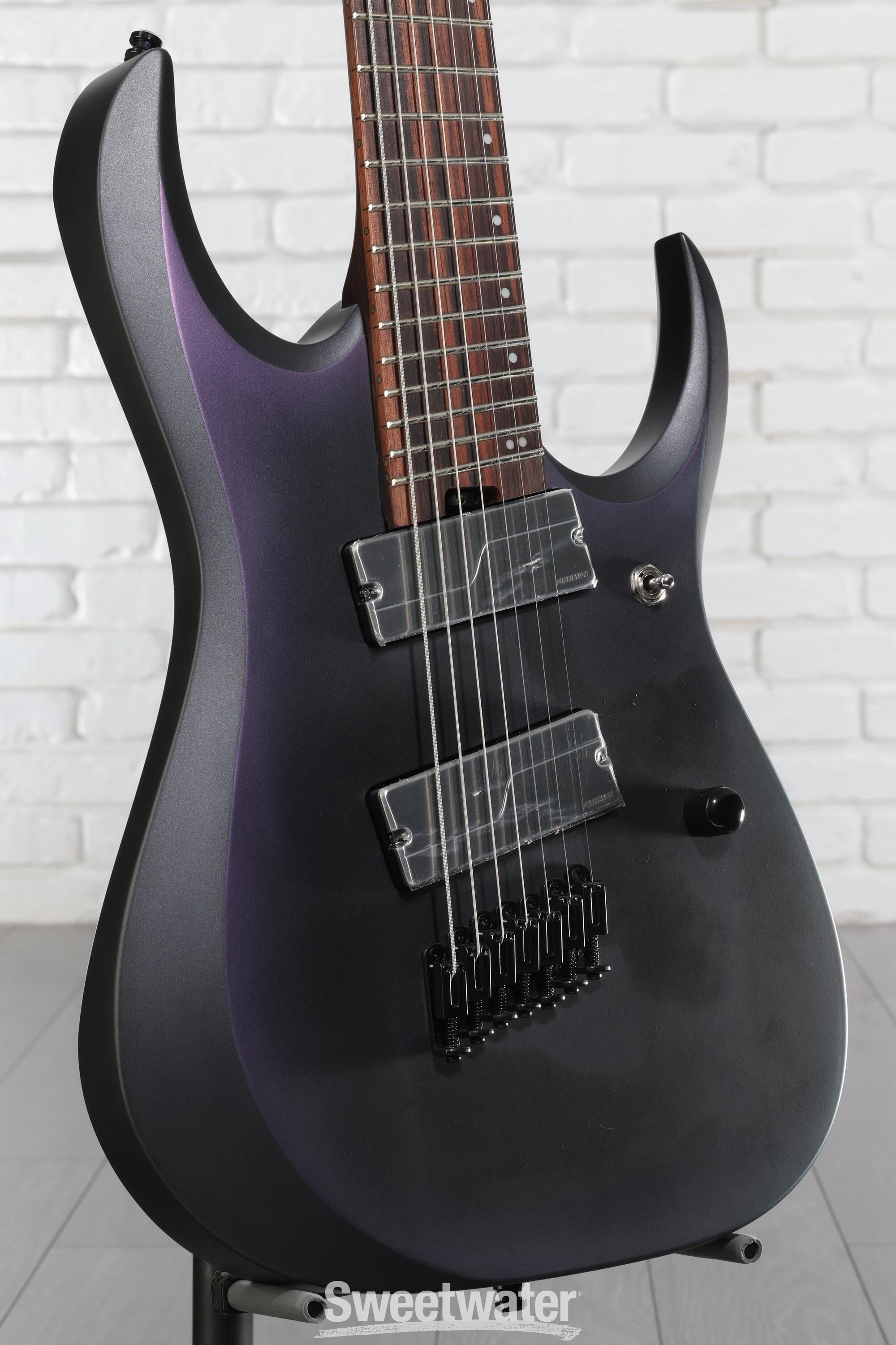 Ibanez Axion Label RGD71ALMS - Black Aurora Burst Matte | Sweetwater