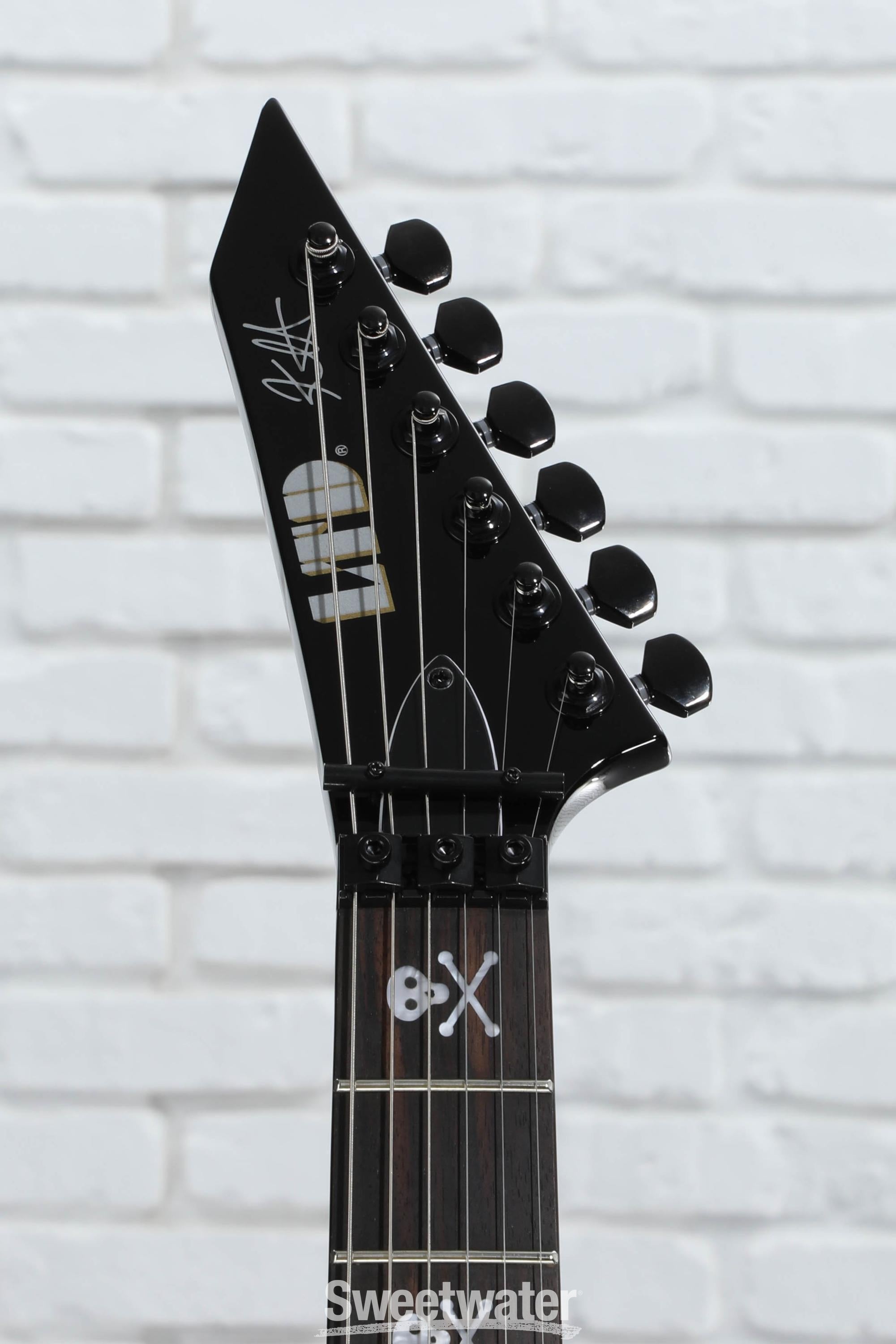ESP LTD Kirk Hammett Signature KH-602 - Black | Sweetwater