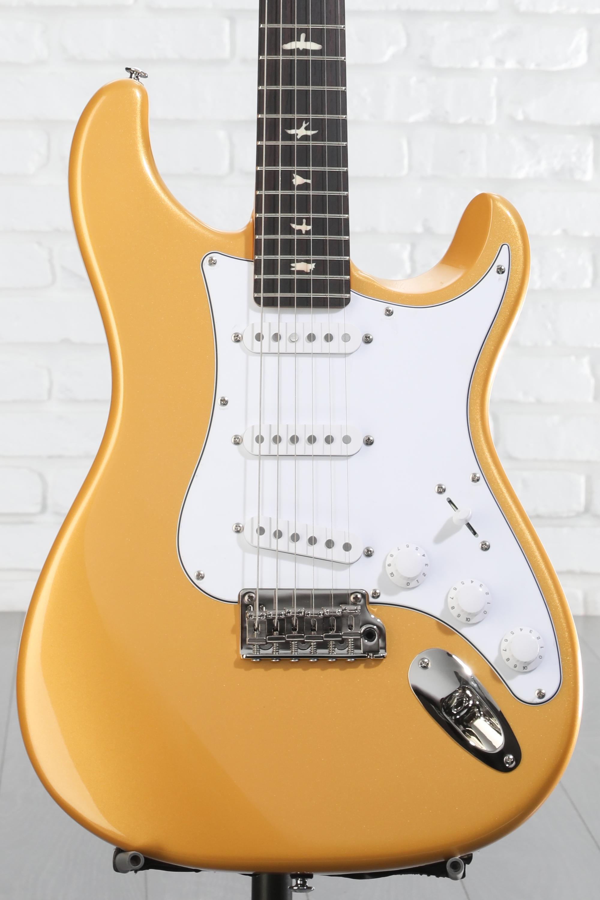 PRS SE Silver Sky Electric Guitar - Gold Spark, Sweetwater