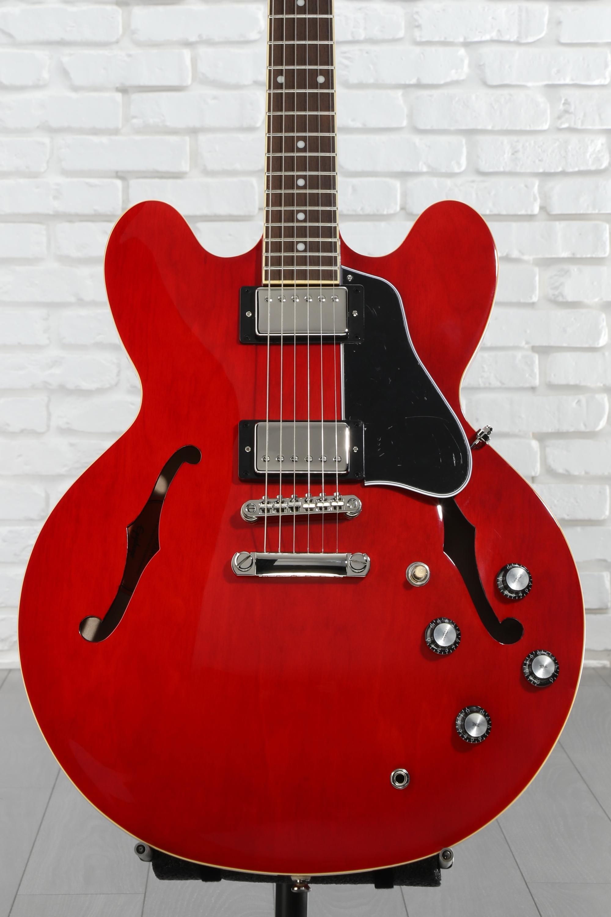 Epiphone ES-335 Semi-hollowbody Electric Guitar - Cherry | Sweetwater
