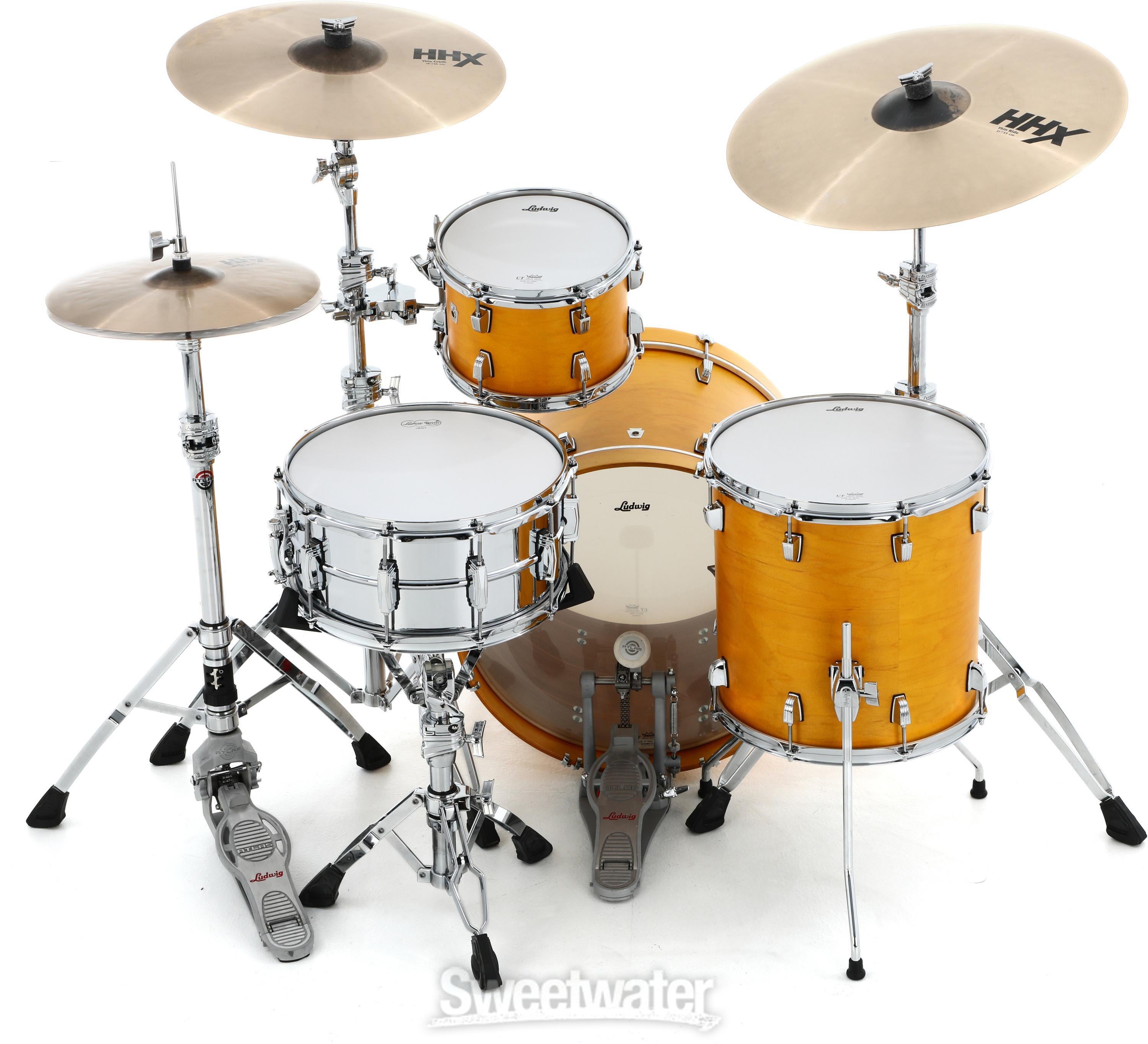 Ludwig NeuSonic 3-piece Shell Pack - Satin Golden Slumbers