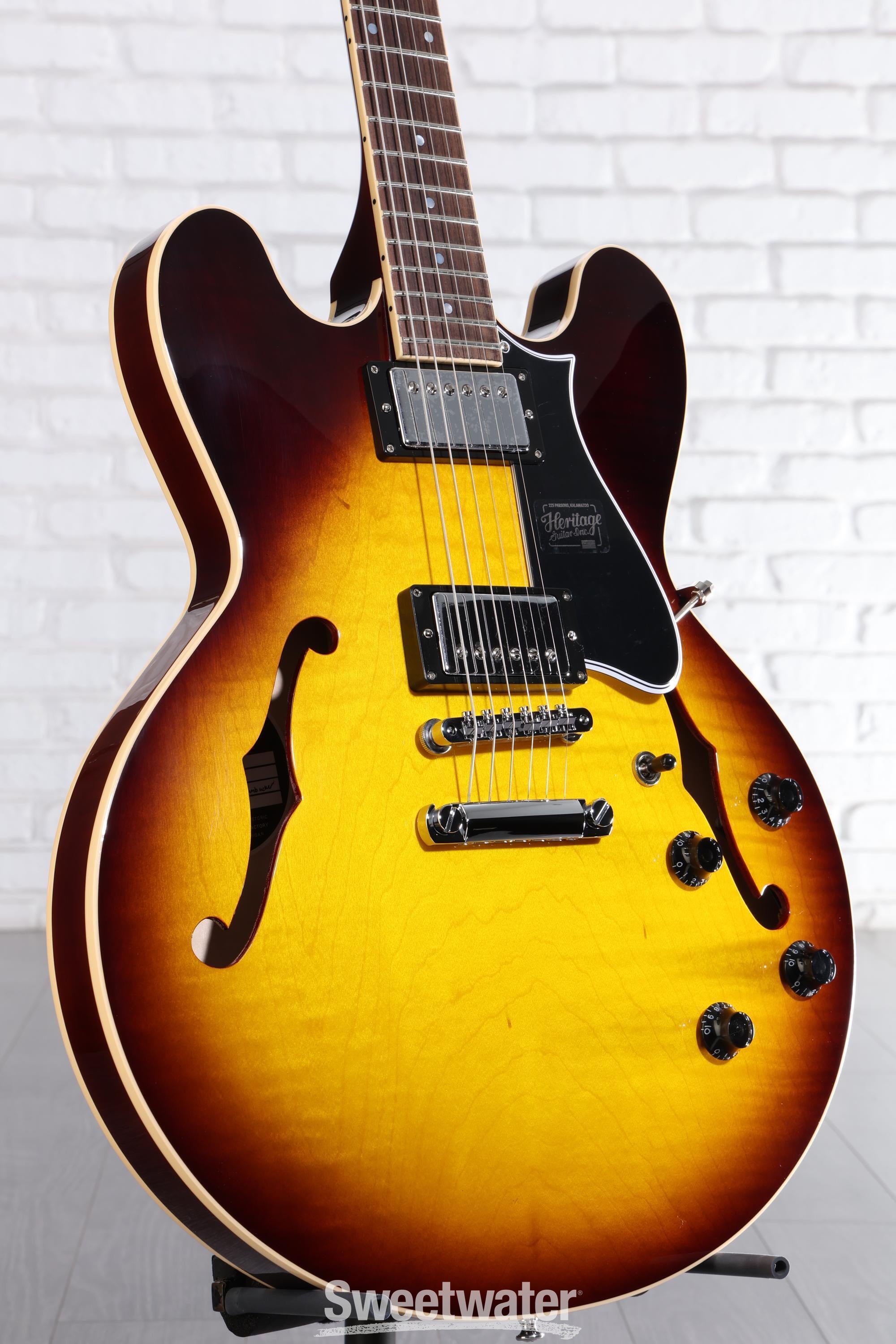 Photo of Heritage Standard II H-535 Semi-hollowbody Electric Guitar - Original Sunburst