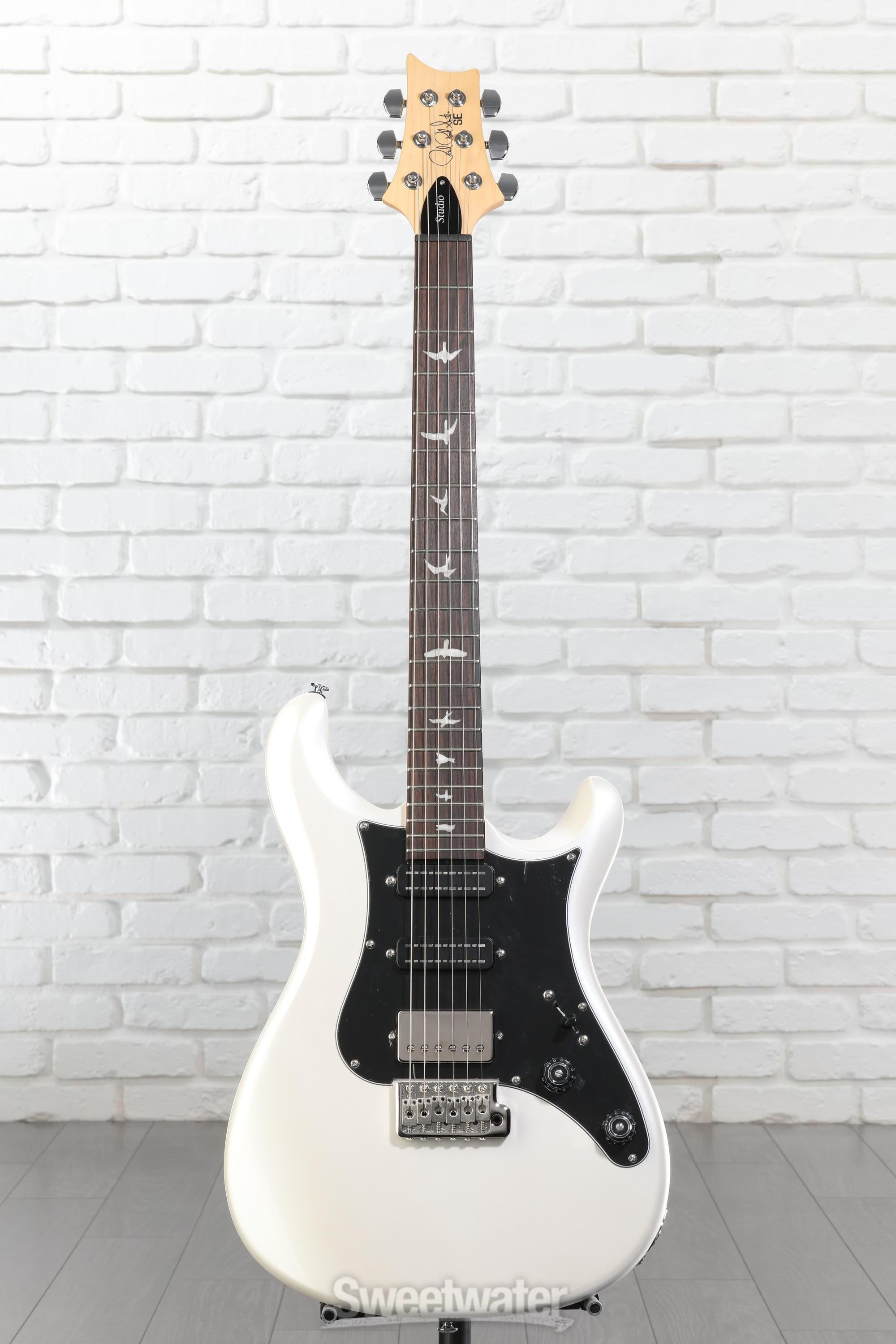 PRS SE Studio Standard Electric Guitar - Pearl White | Sweetwater