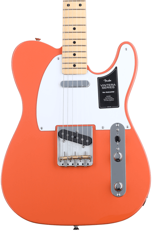 Fender vintera store telecaster fiesta red