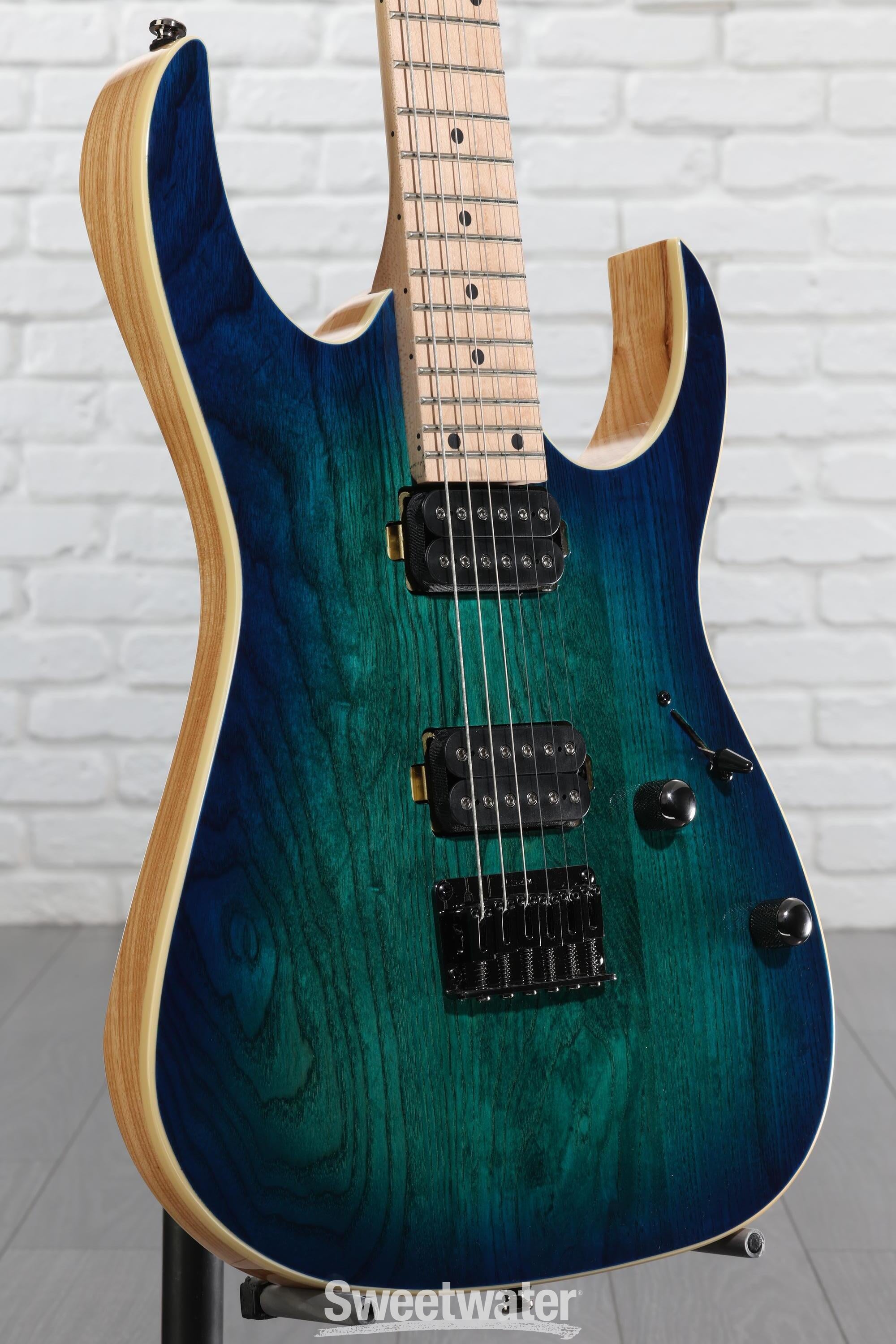 s*7様 Ibanez RG421AHM エレキギター Ibanez RG421AHM Electric Guitar - Blue Moon Burst | Sweetwater