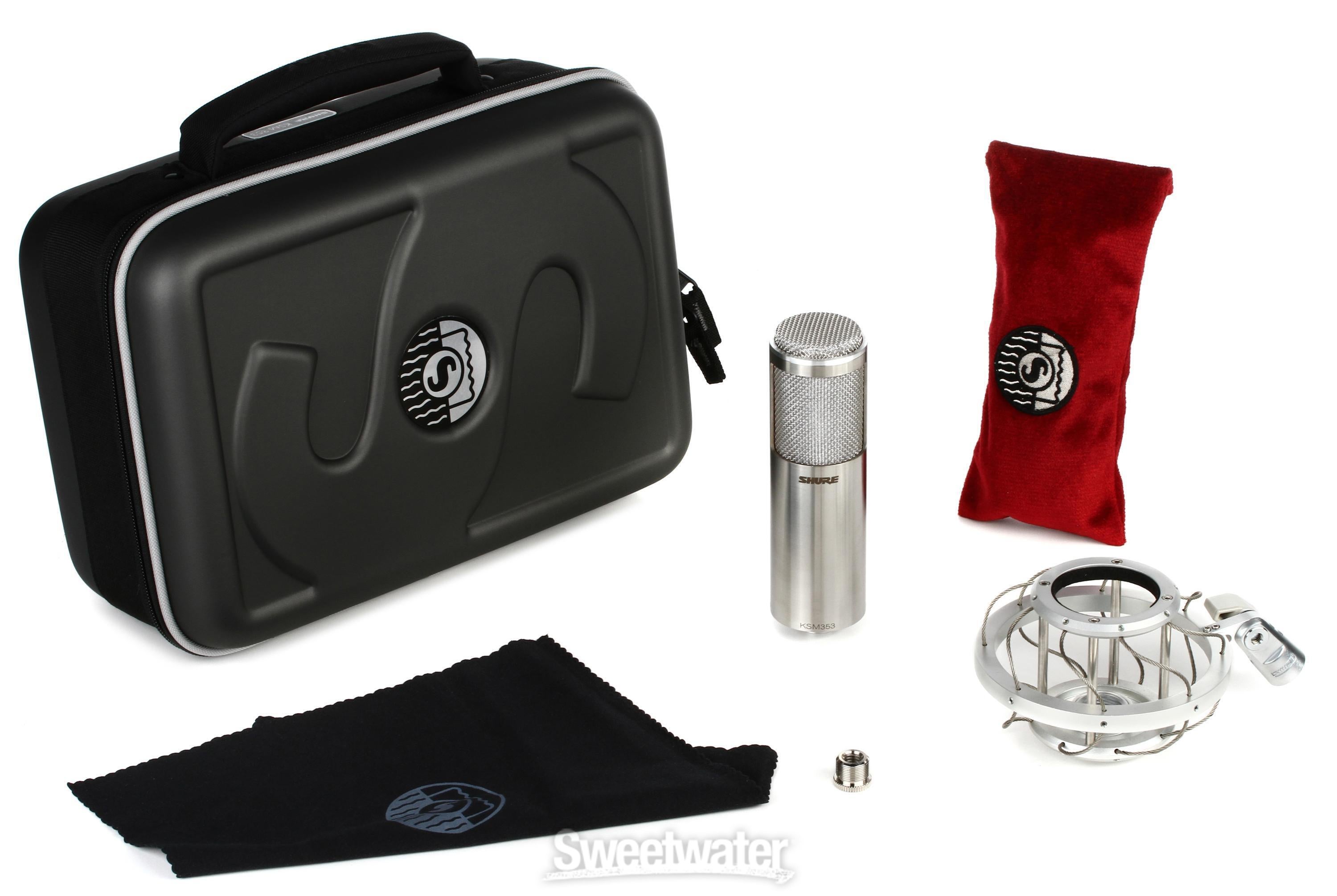 Shure KSM353/ED Ribbon Microphone | Sweetwater Shure KSM353/ED Ribbon Microphone | Sweetwater