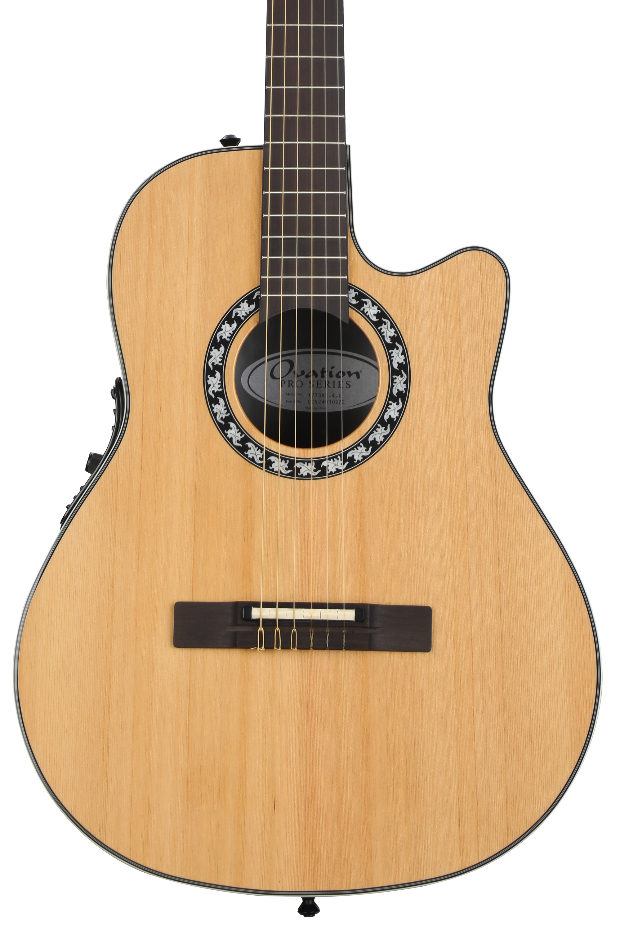 Ovation Timeless Classic Nylon Acoustic-Electric Guitar - Natural Reviews |  Sweetwater