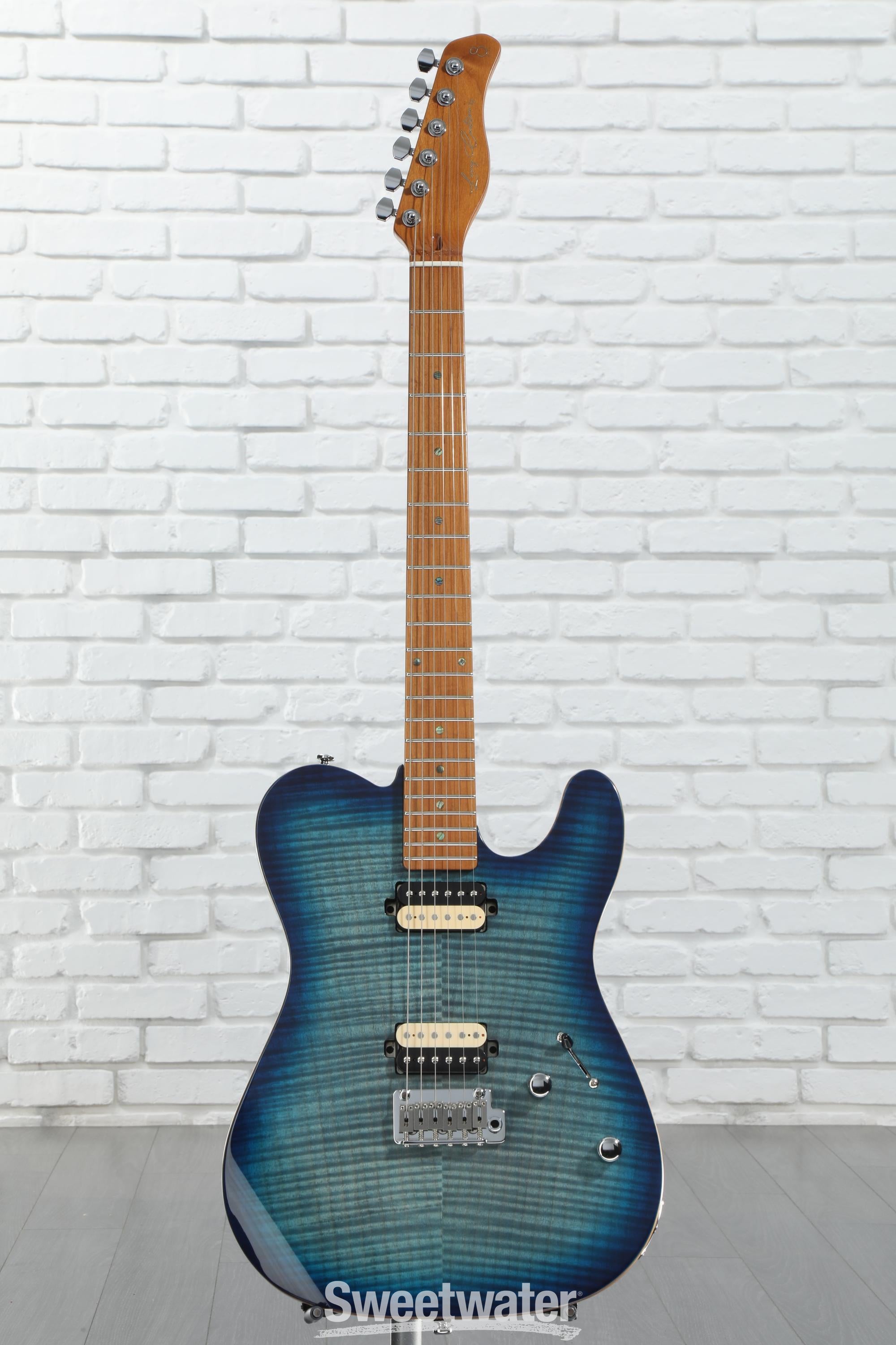Sire Larry Carlton T7 FM Electric Guitar - Transparent Blue