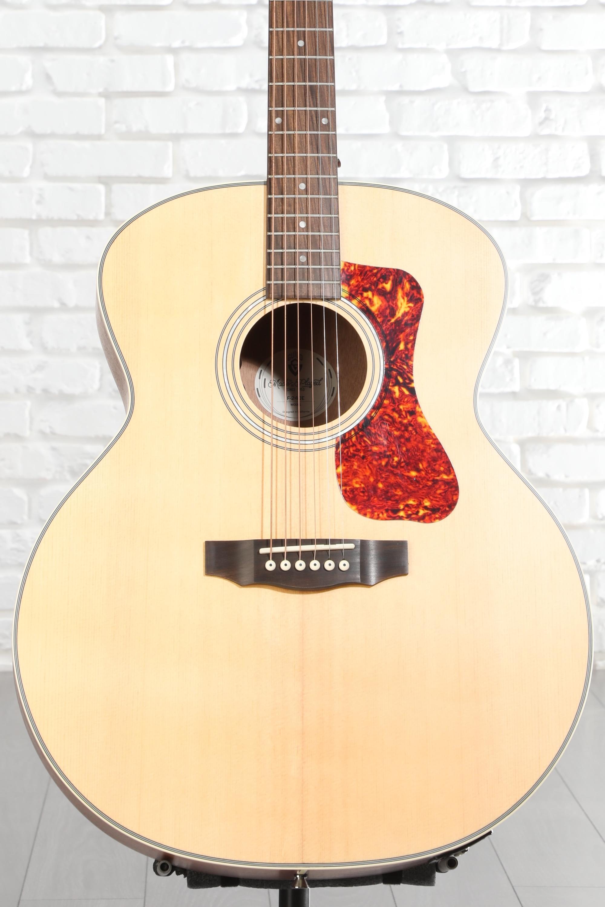 Guild F-240E Acoustic-electric Guitar - Natural | Sweetwater