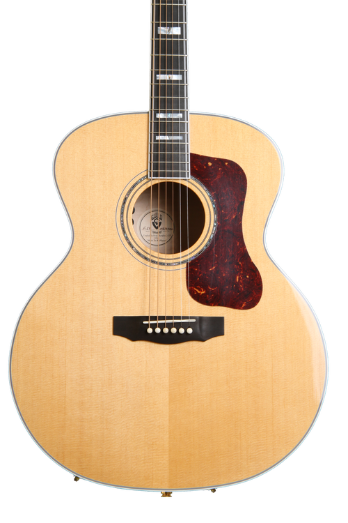 Guildアコースティックギター F50 bid Guild F50 Jumbo - Natural with D-TAR Electronics | Sweetwater