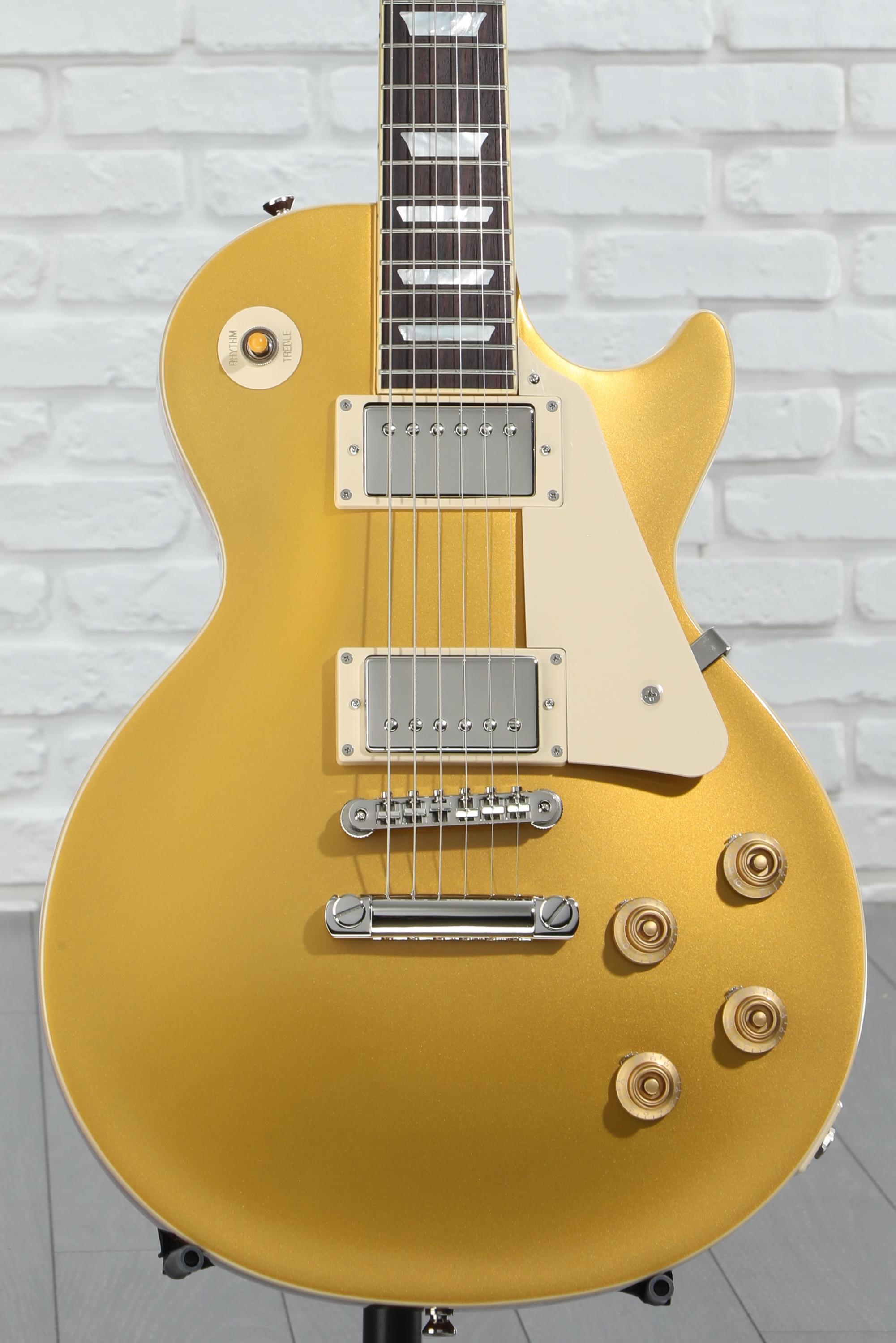 ⭐︎Epiphone Les Paul Gold Top Amazon.com: Epiphone Les Paul Standard 50s, Metallic Gold