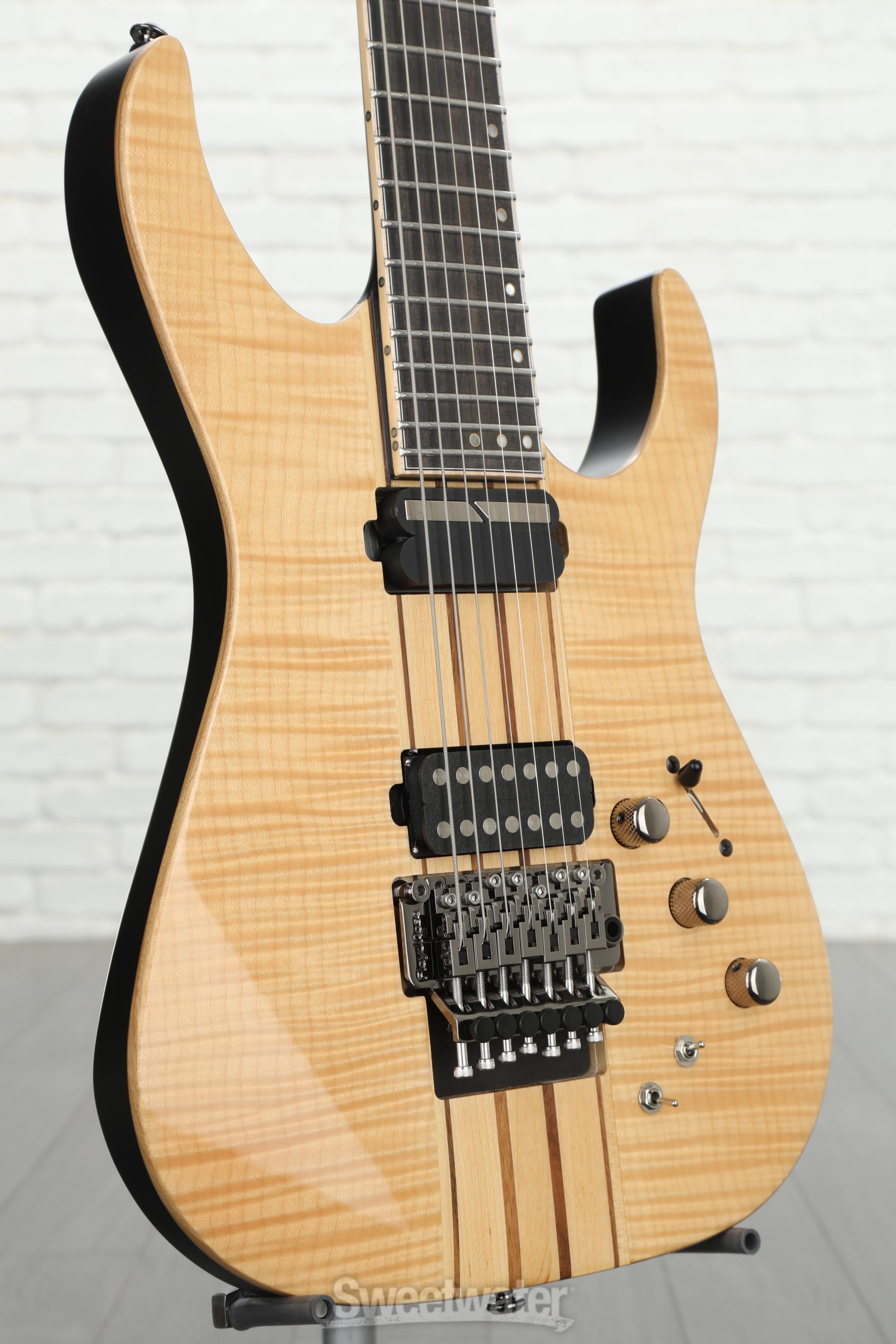 Schecter Banshee Elite-7 FR-S Electric Guitar - Gloss Natural | Sweetwater