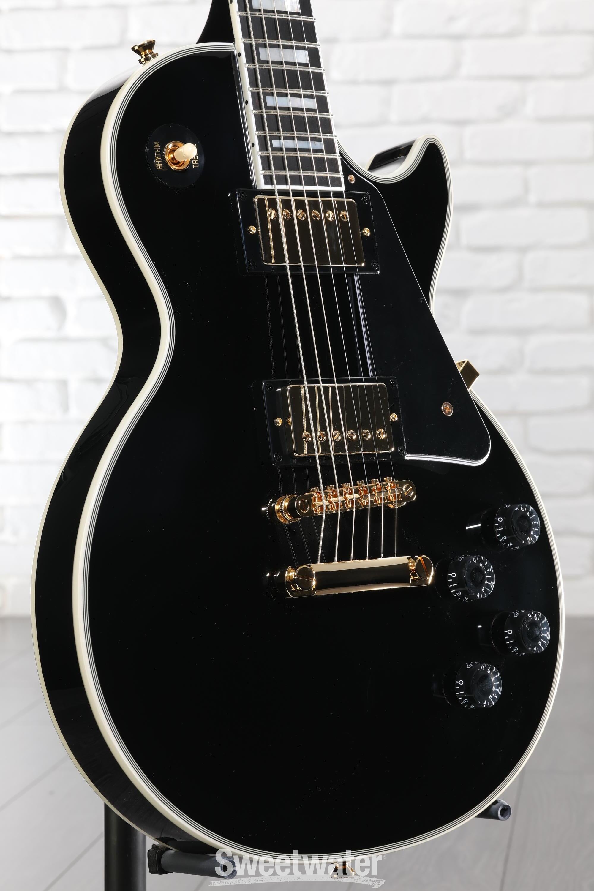 Epiphone Inspired by Gibson Custom Les Paul Custom Electric Guitar