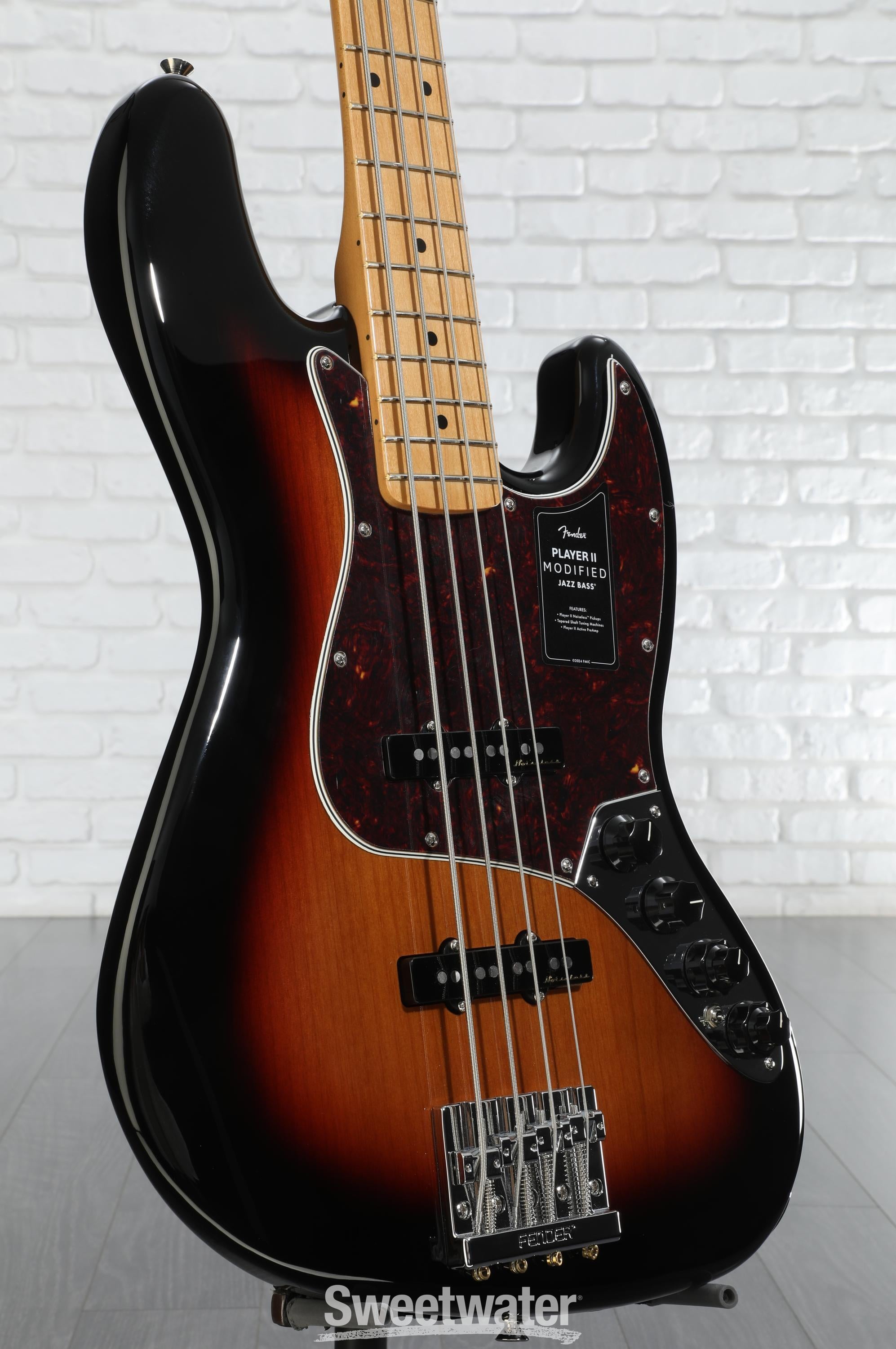 Fender Player II Modified Active Jazz Bass - 3-tone Sunburst