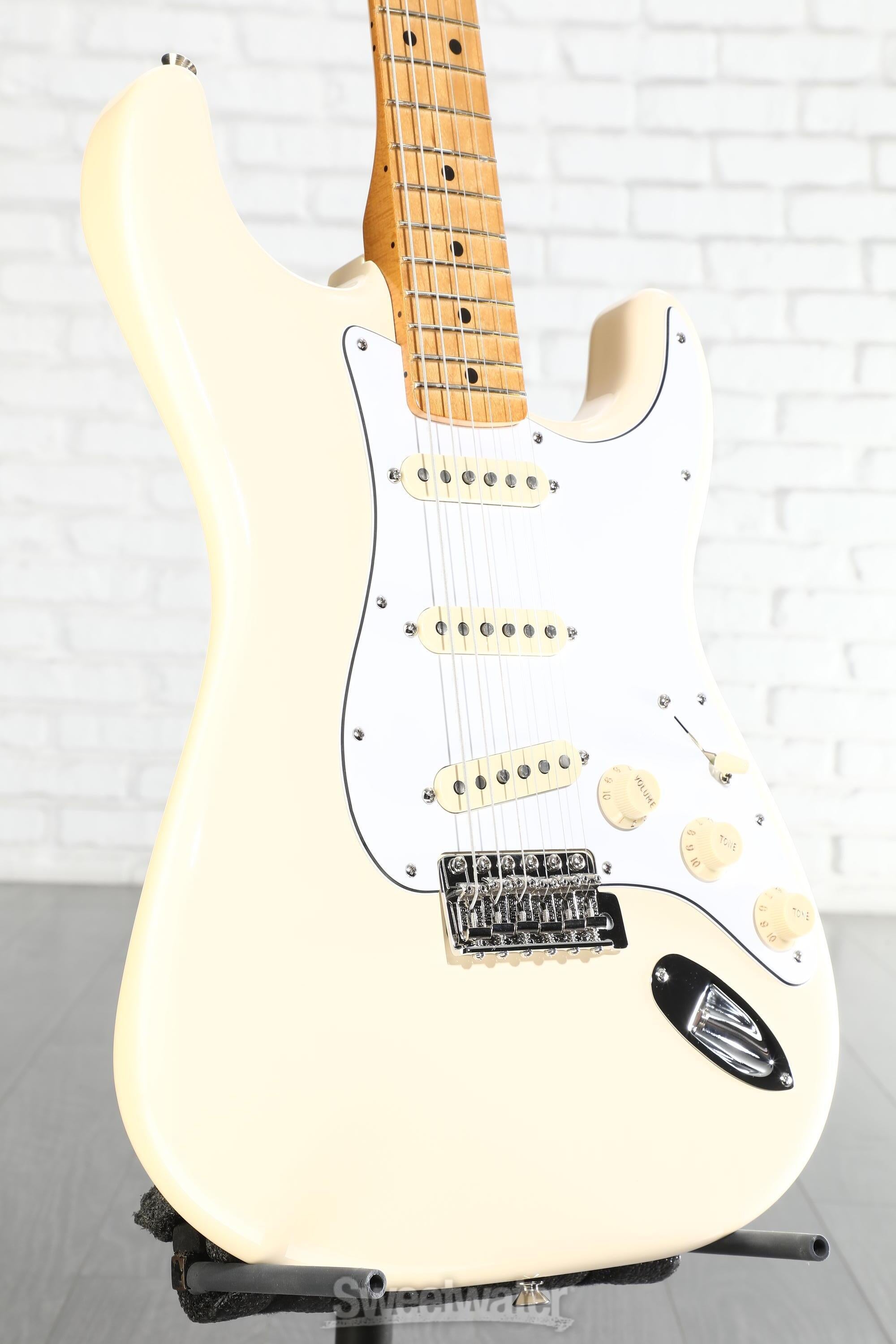 Fender Jimi Hendrix Stratocaster - Olympic White with Maple