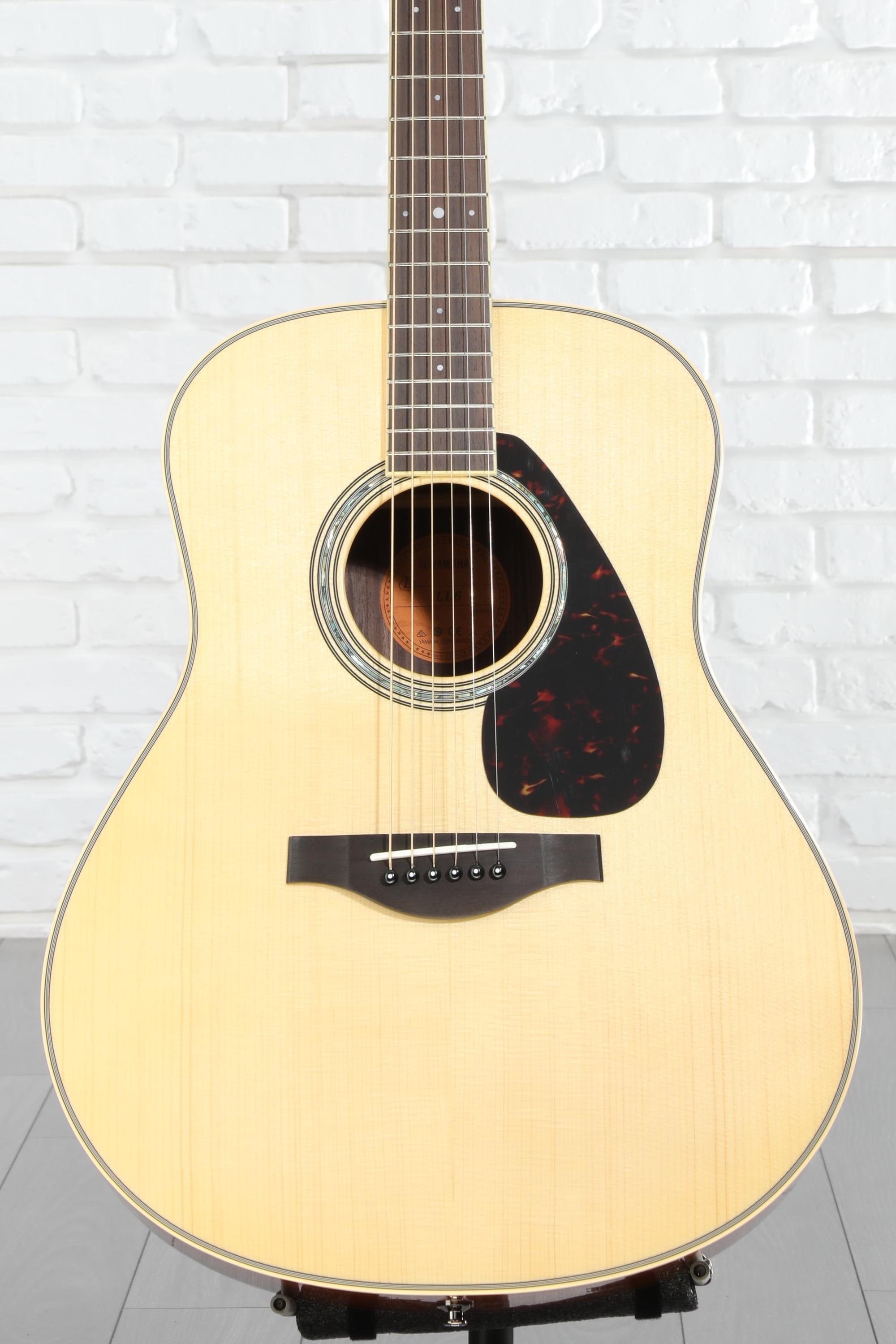 Yamaha LL6 ARE Original Jumbo Acoustic Guitar - Natural | Sweetwater
