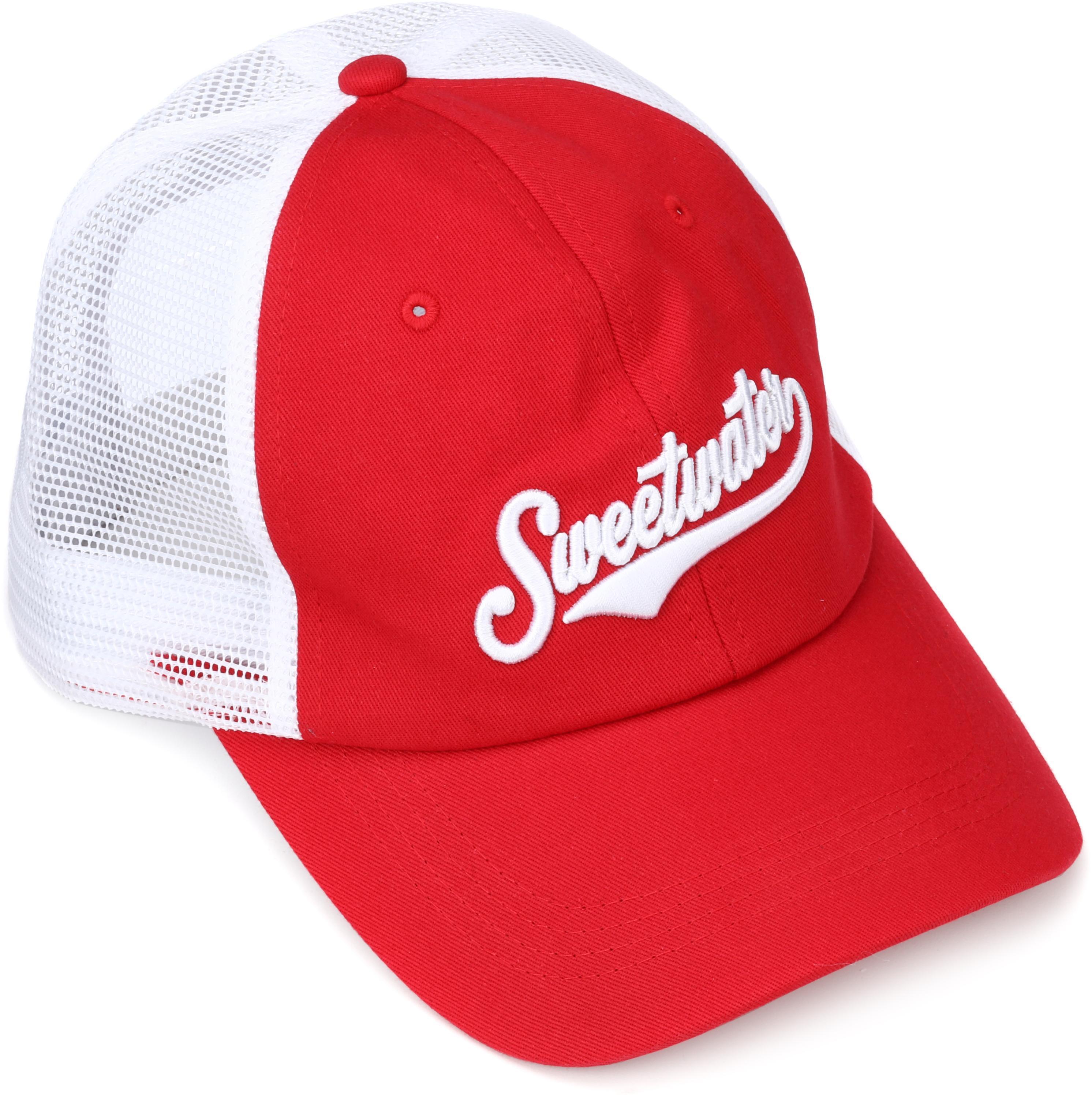 Photo of Sweetwater 3D Script Logo Trucker Hat - Red