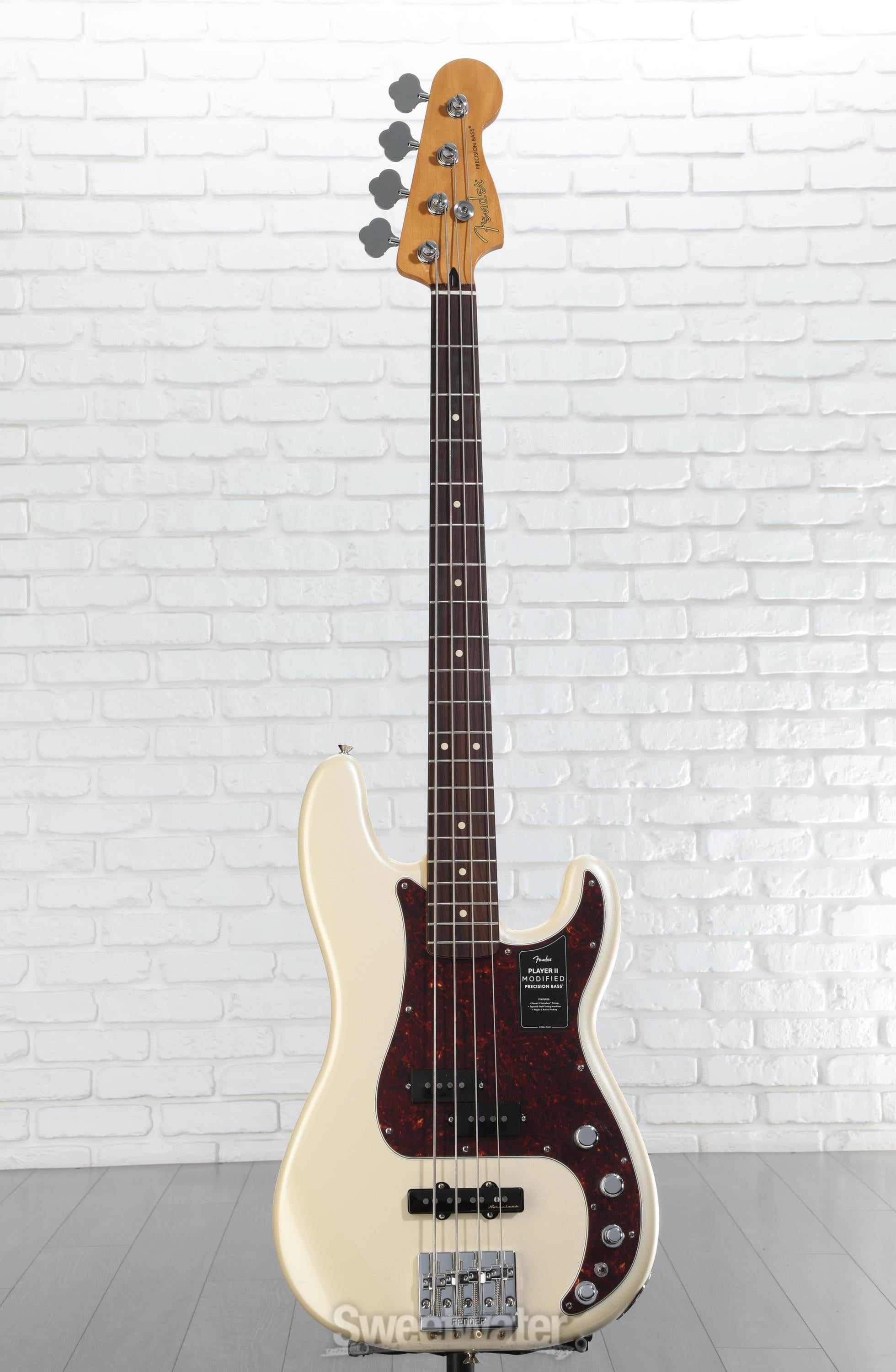 Fender Player II Modified Active Precision Bass - Olympic Pearl