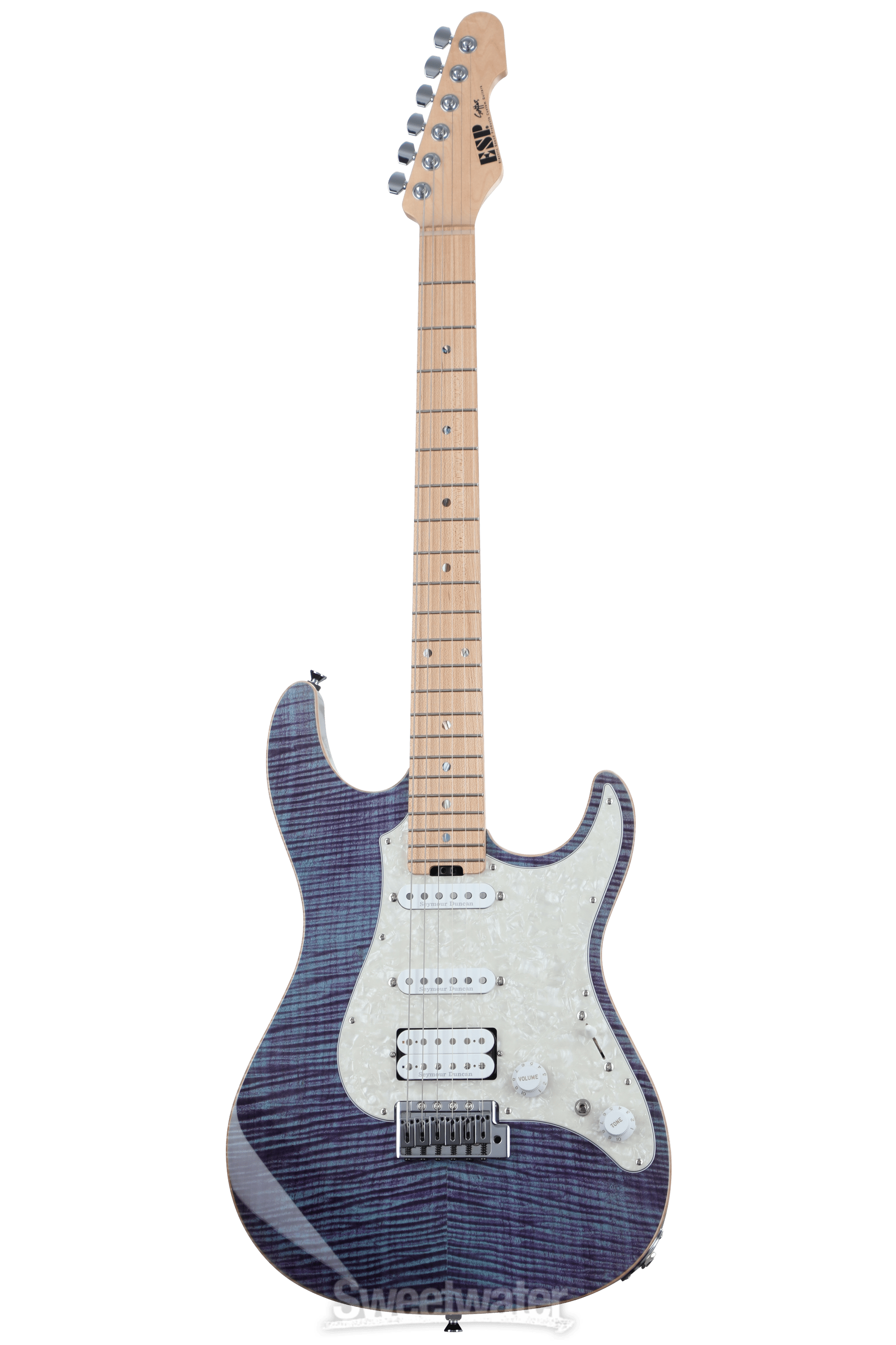 ESP Original Snapper CTM Electric Guitar - Indigo Purple with Maple  Fingerboard | Sweetwater