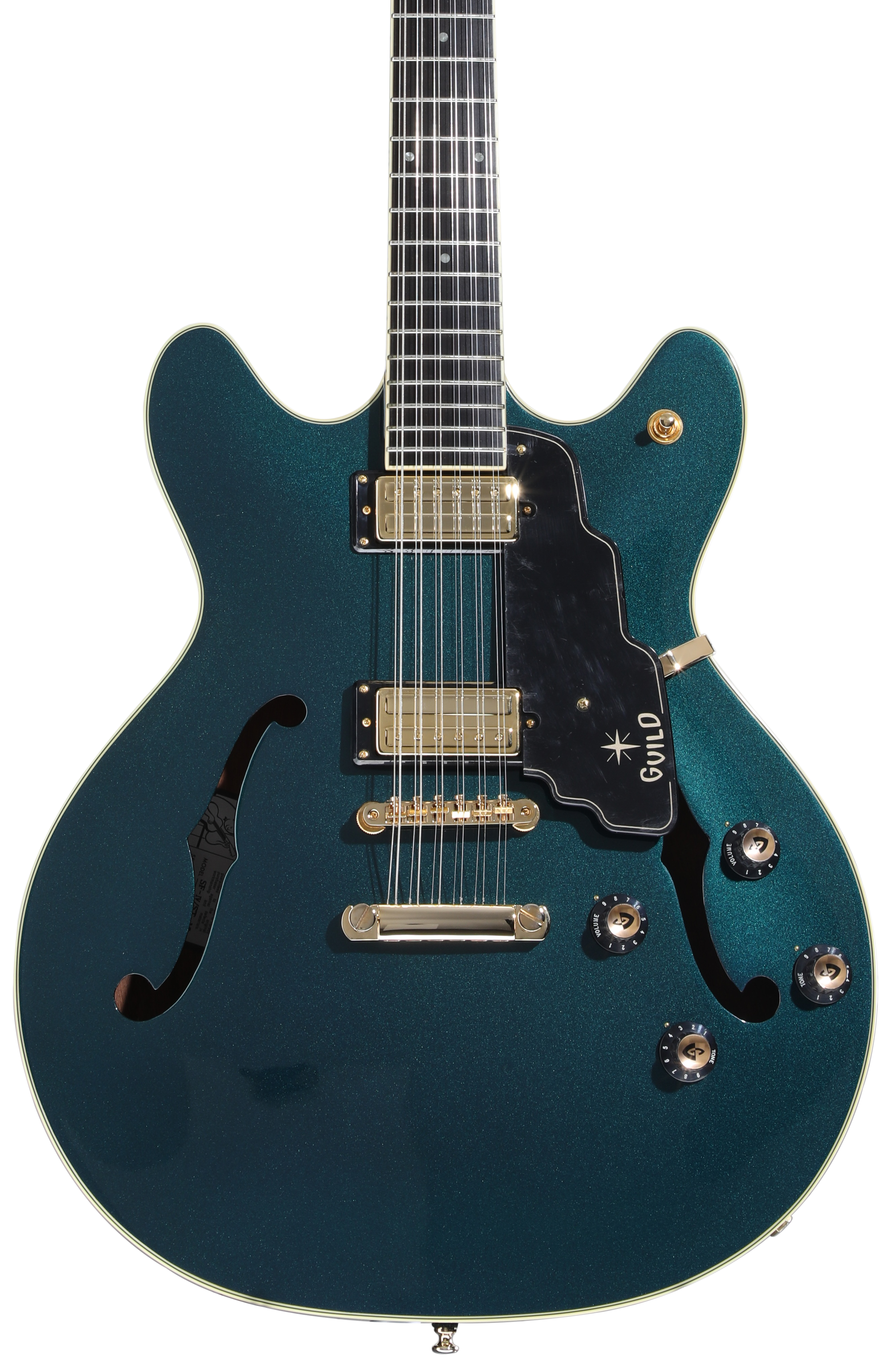 Guild Starfire IV 12-string Semi-hollow Electric Guitar - Crater