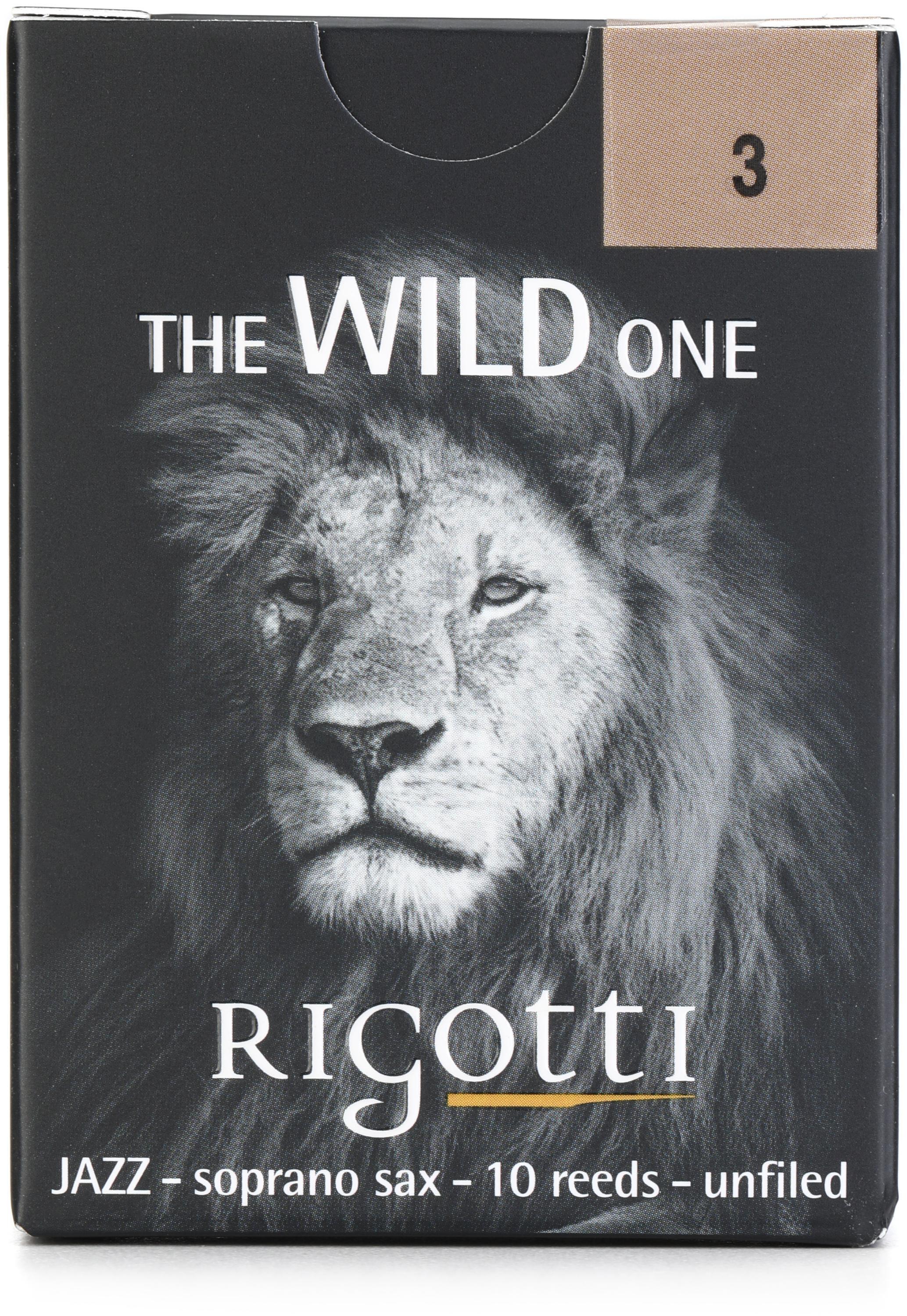 Rigotti Wild Soprano Saxophone Reeds - 3.0, 10-pack | Sweetwater