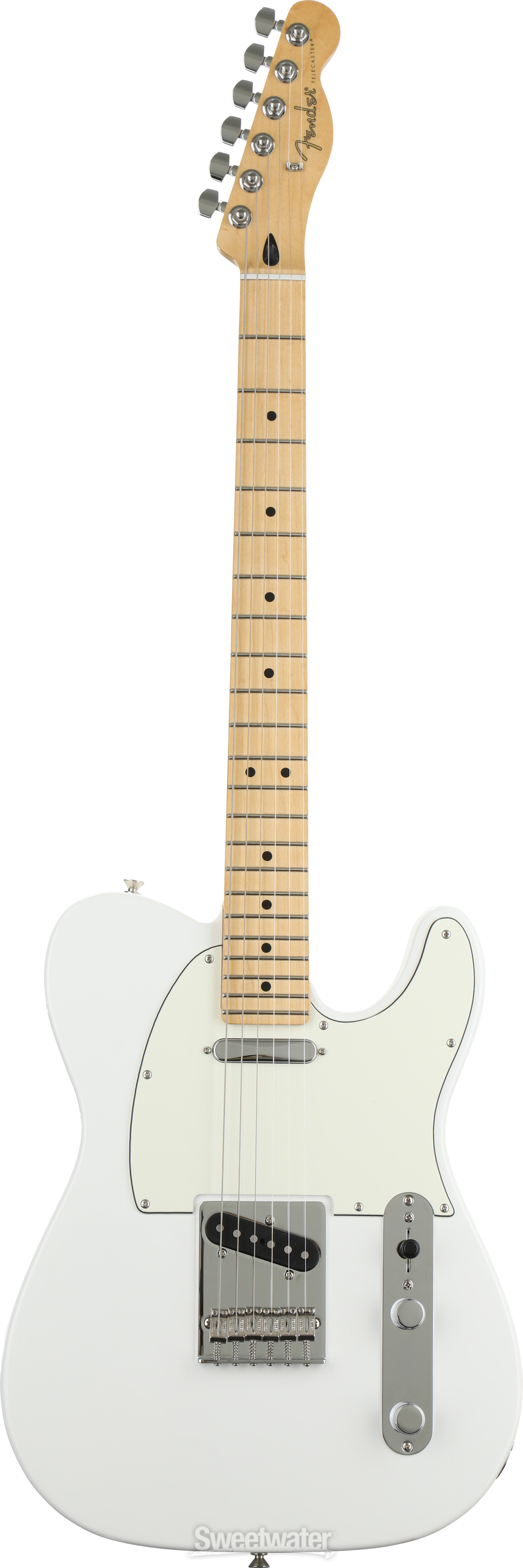 Fender Player Telecaster - Polar White with Maple Fingerboard | Sweetwater